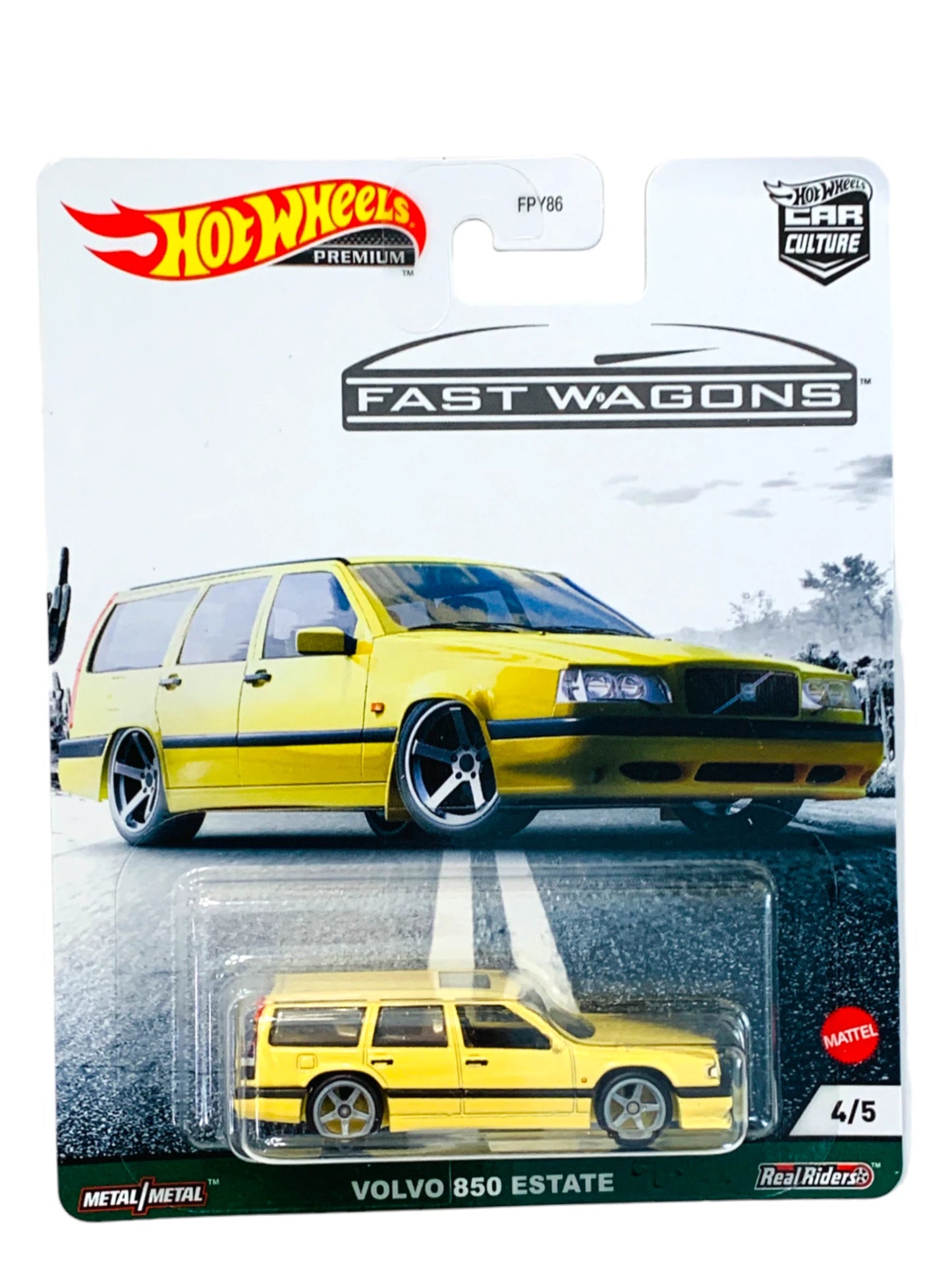 EXCLUSIVE Hotwhels car culture Fast Wagons Volvo 850 Estate