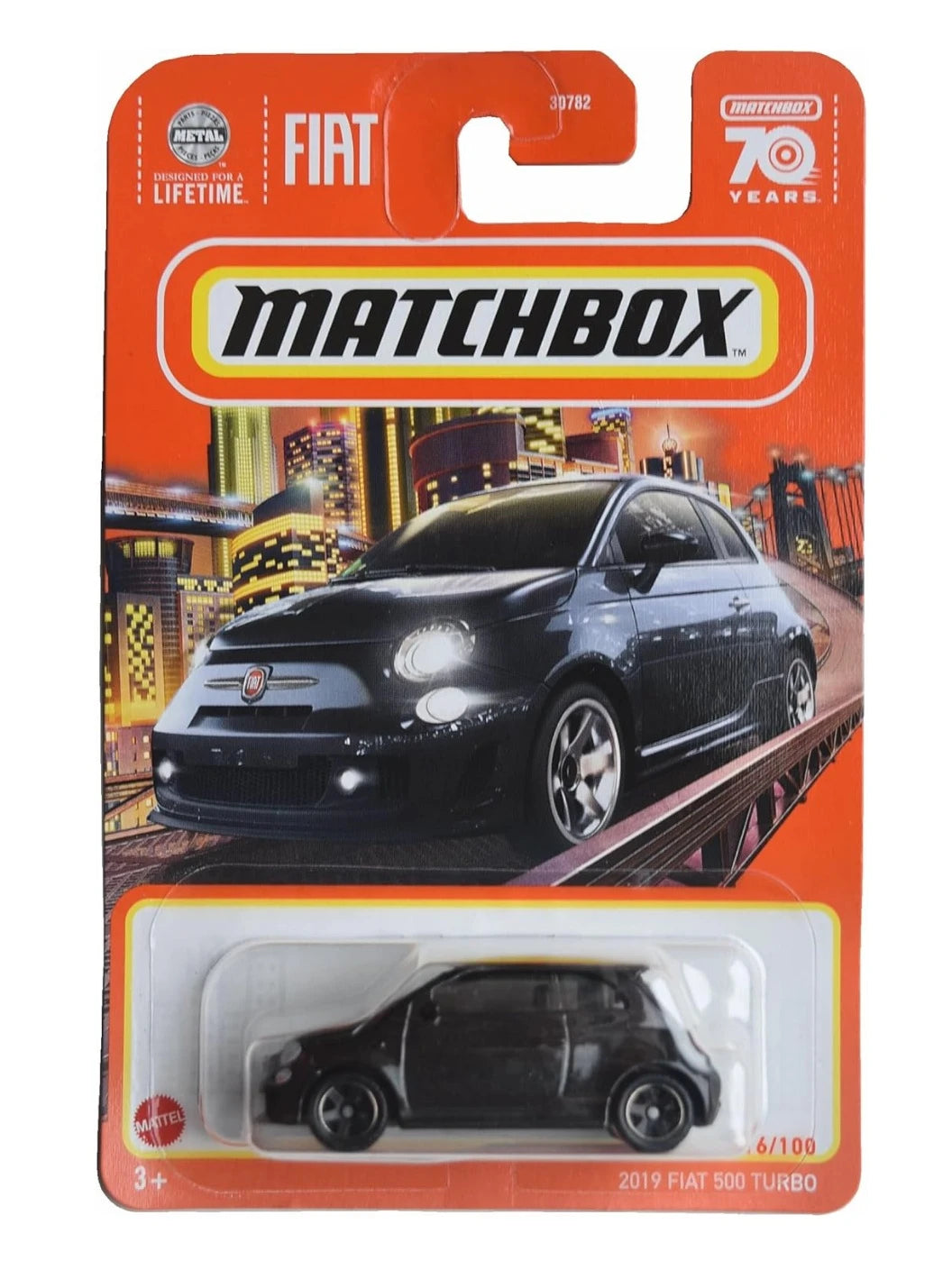 EXCLUSIVE Matchbox 2019 FIAT 500 Turbo Mainline Imported 1:64