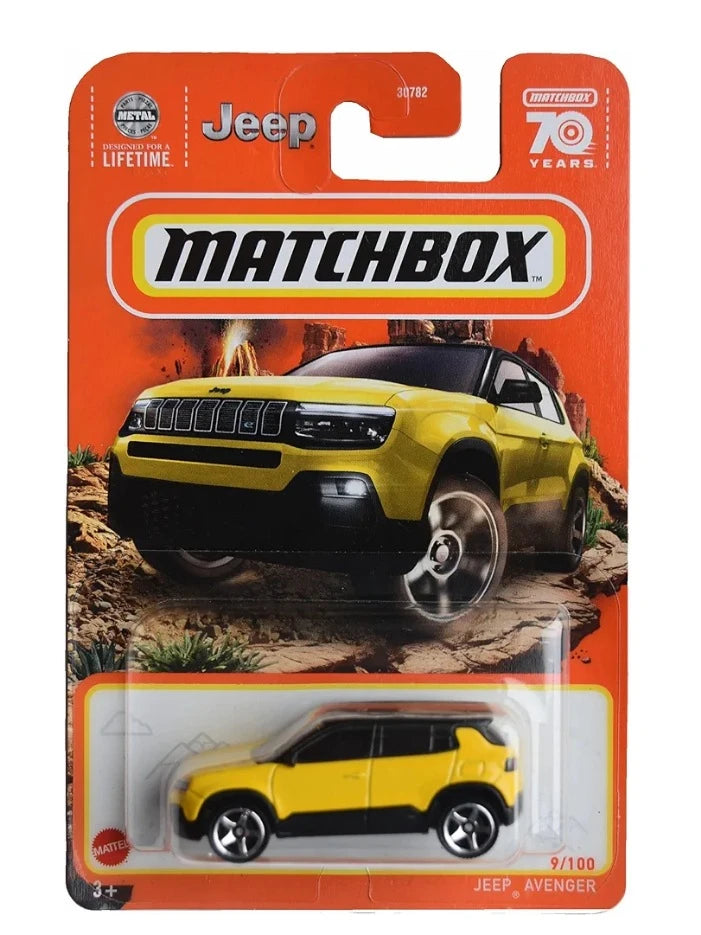 Matchbox Jeep Avenger Mainline Imported mainline 1:64 scale