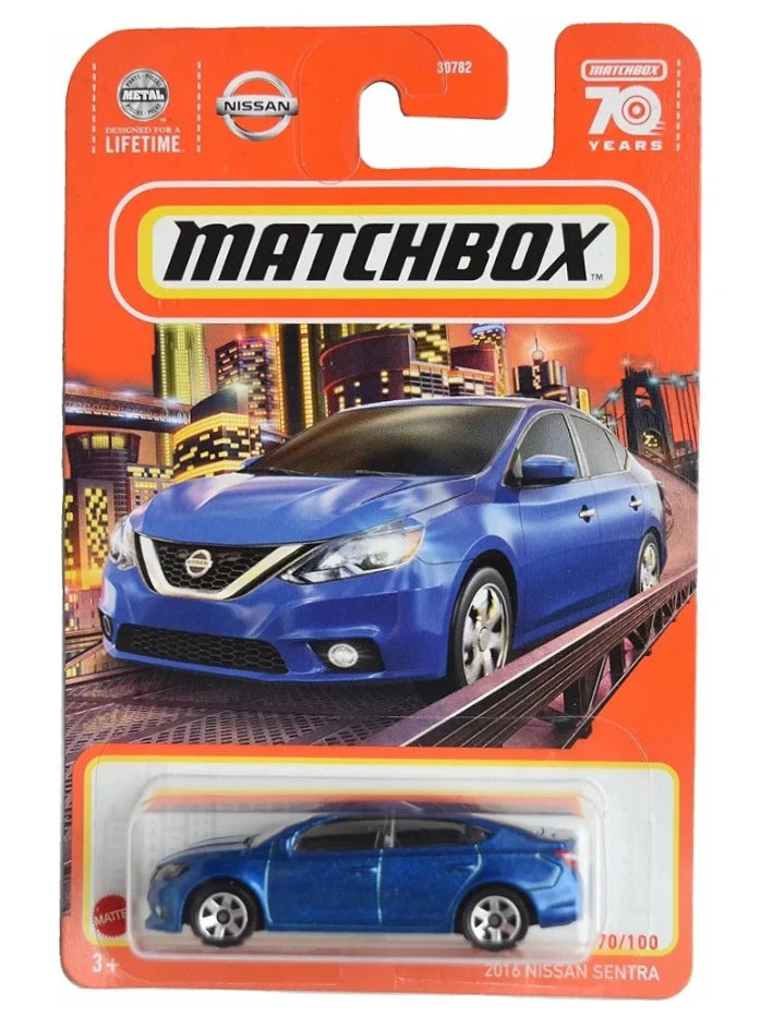 Matchbox 2016 Nissan Sentra Mainline Imported 1:64