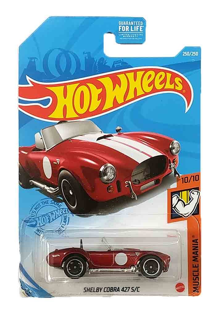 Hotwheels Shelby Cobra 427 S/C imported mainline 1:64 Scale