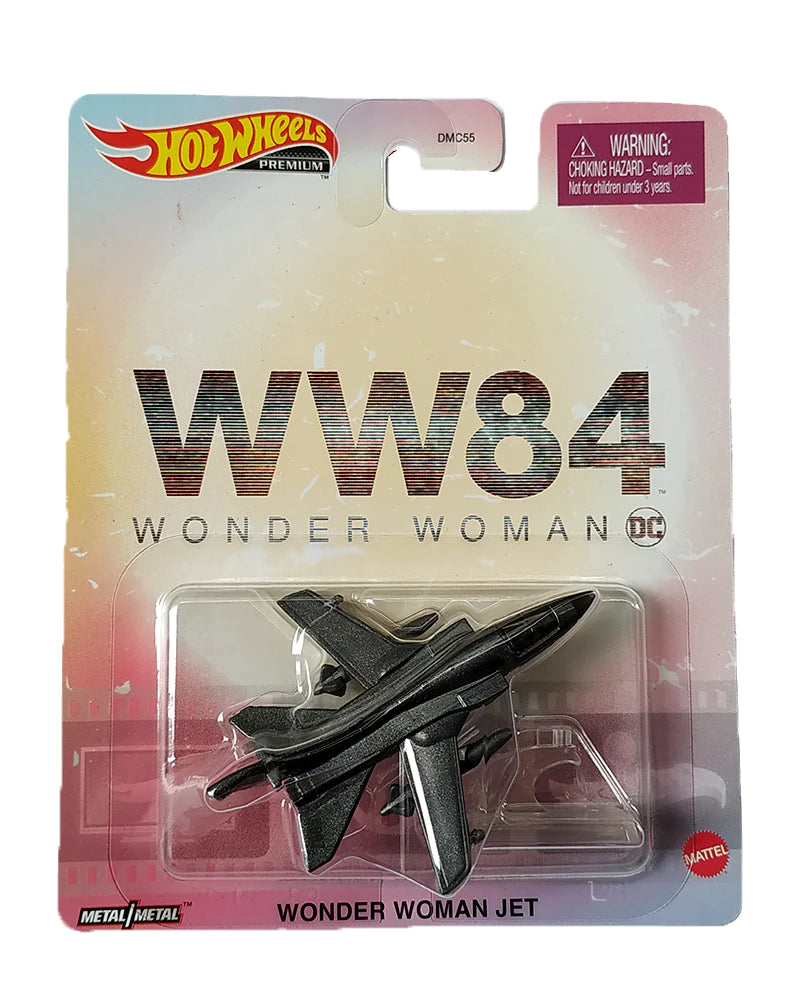 HotWheels WW84 Wonder Woman Jet imported premium 1:64 Scale