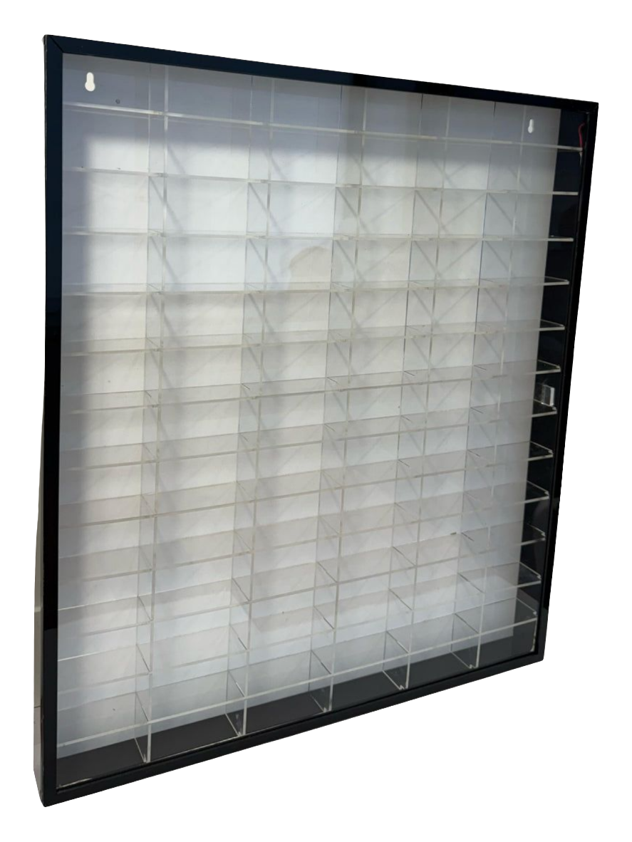Acrylic Case For Storage Holds 78 Cars (Cars not Included)
