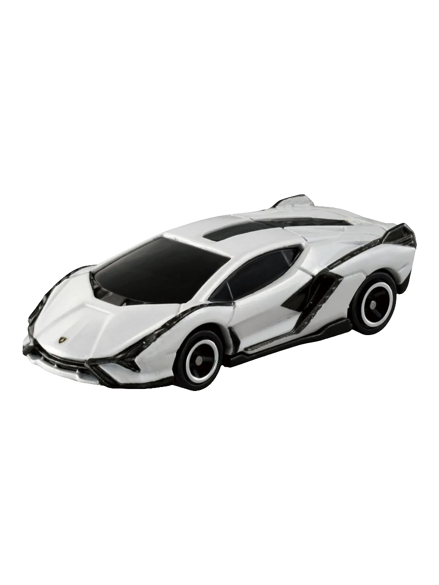 Tomica Lamborghini Collection Includes 4 Cars (Lamborghini Huracan STO, Lamborghini Countach LPI 800-4, Lamborghini Sian FKP 37, Lamborghini Aventador SVJ)