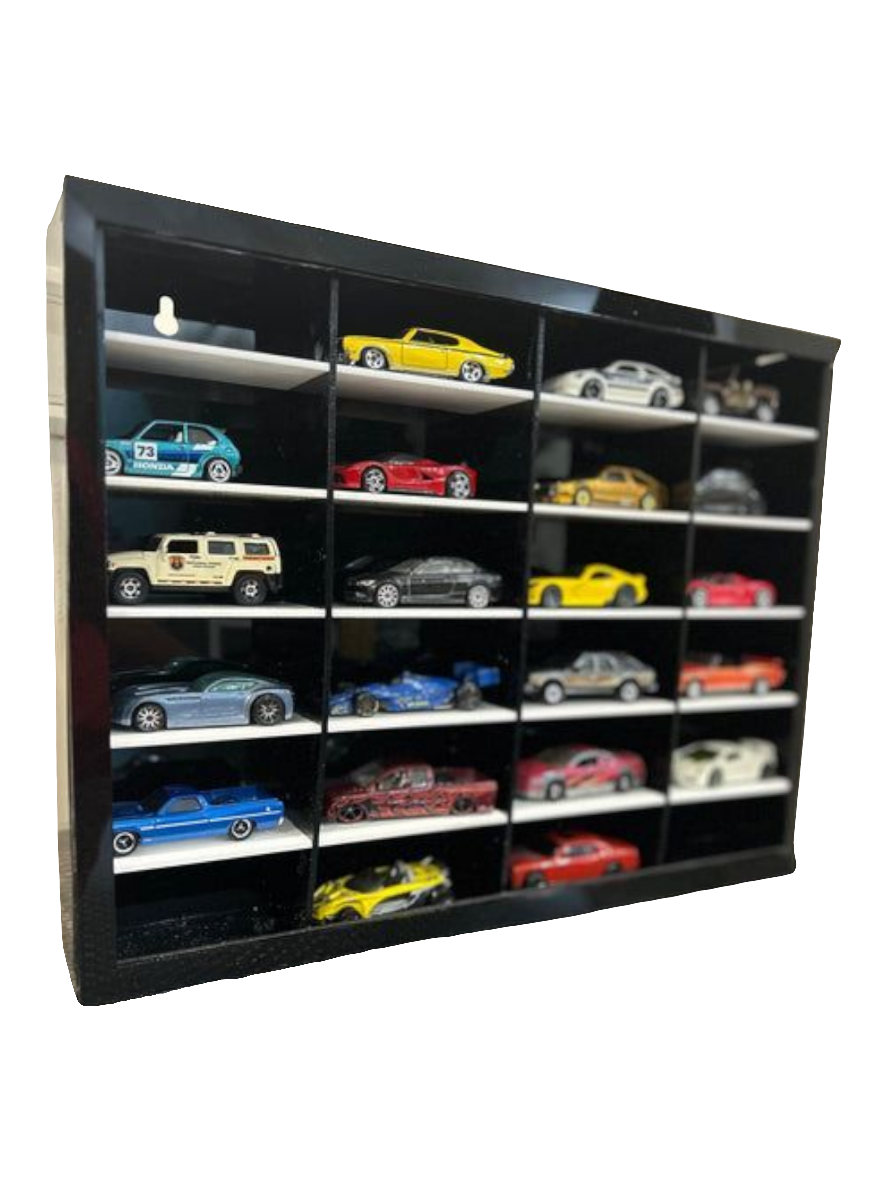 Acrylic Case For Storage holds 24 Cars (Cars not Included)
