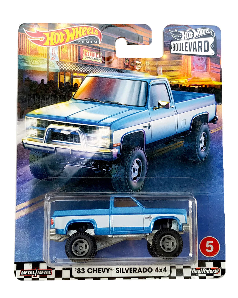 Hotwheels 83 Chevy Silverado 4X4