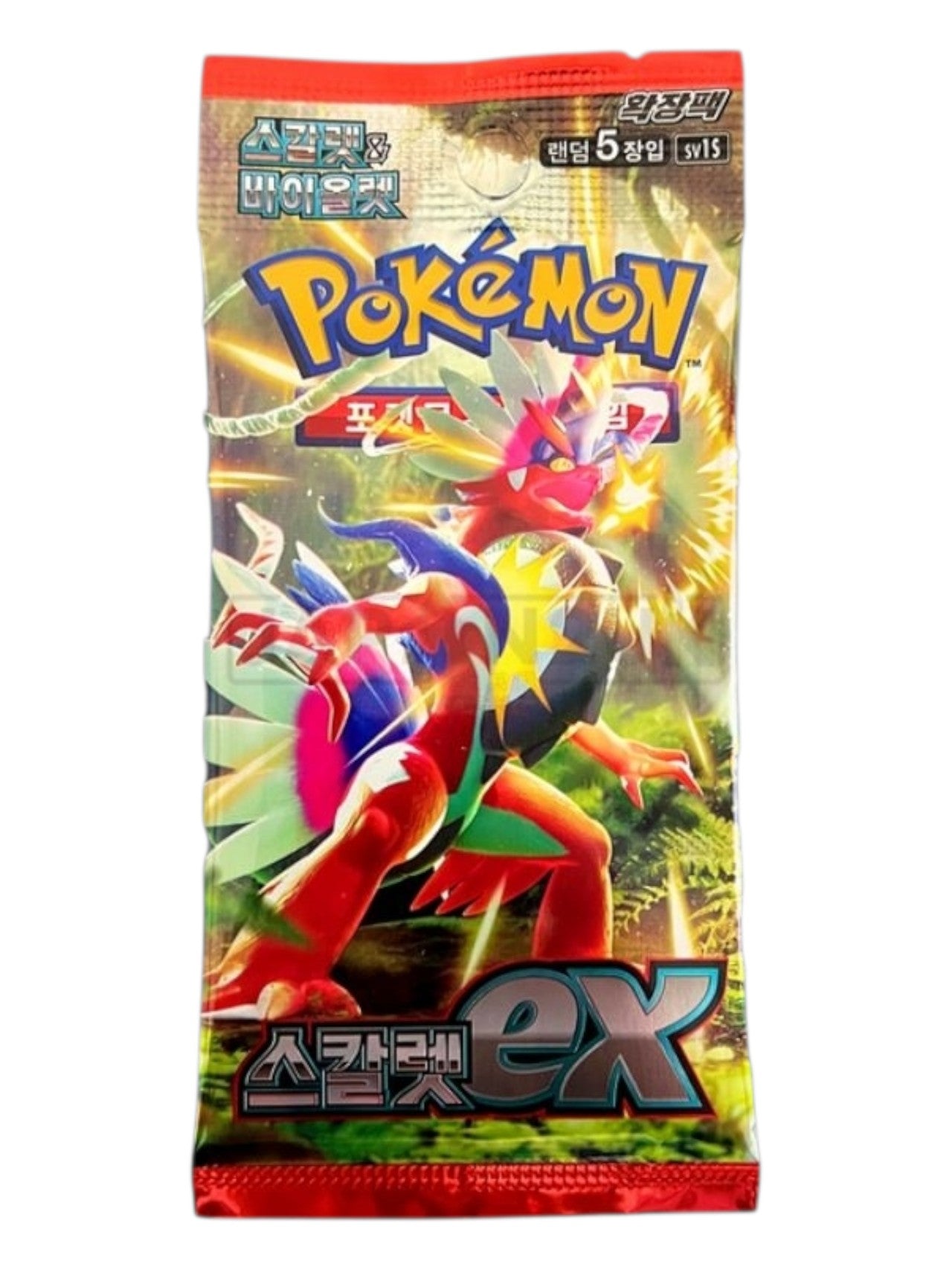 pokemon scarlet and violet booster pack (Korean )