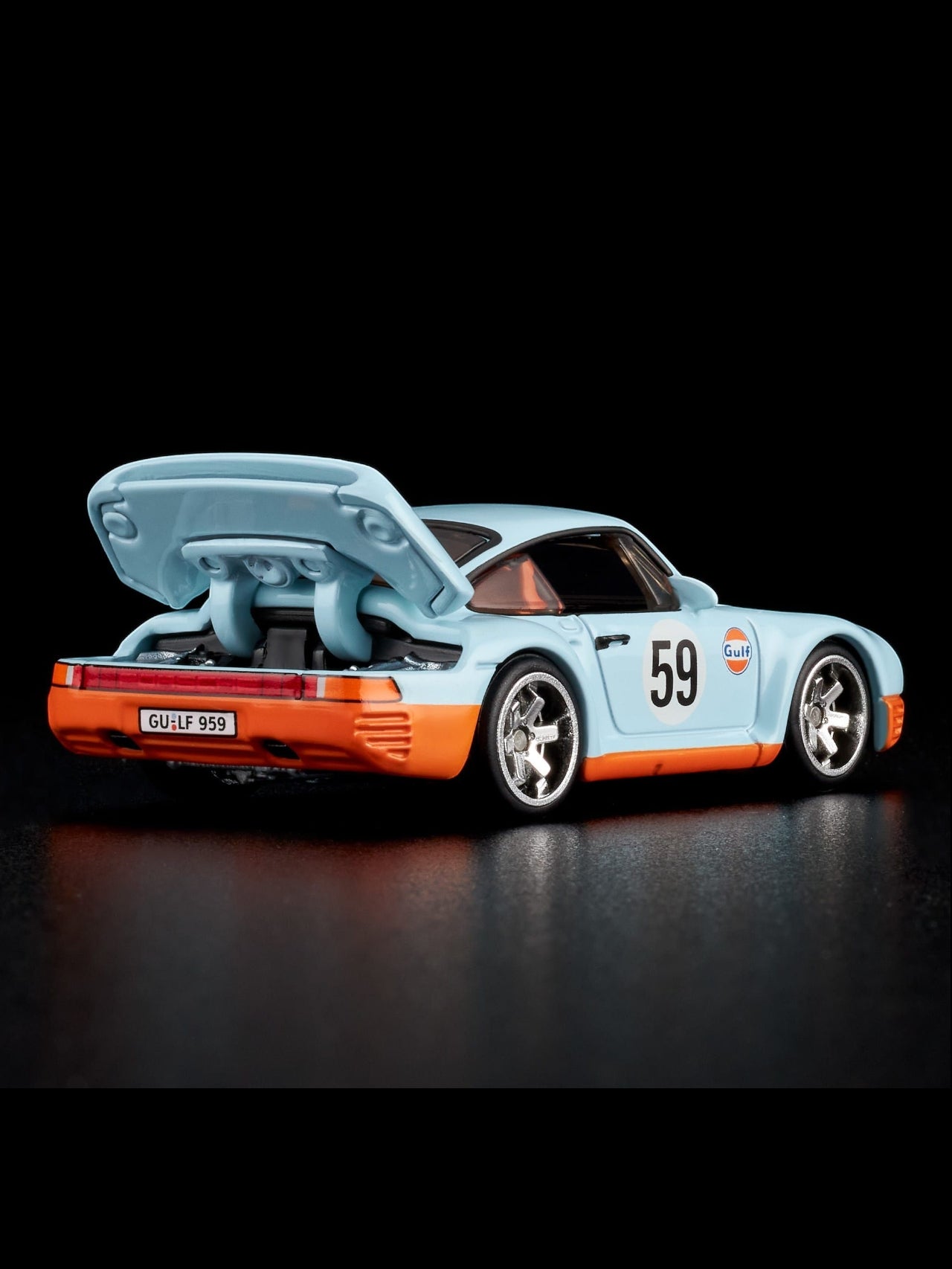 HotWheels Gulf 1986 Porsche 959 RLC 1:64 Scale