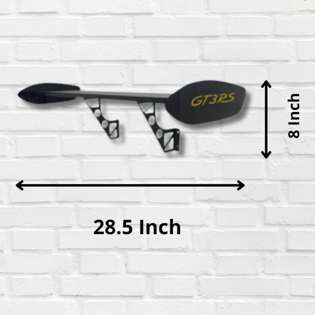 Porsche 911 GT3 RS Style Spoiler Shelf for storage