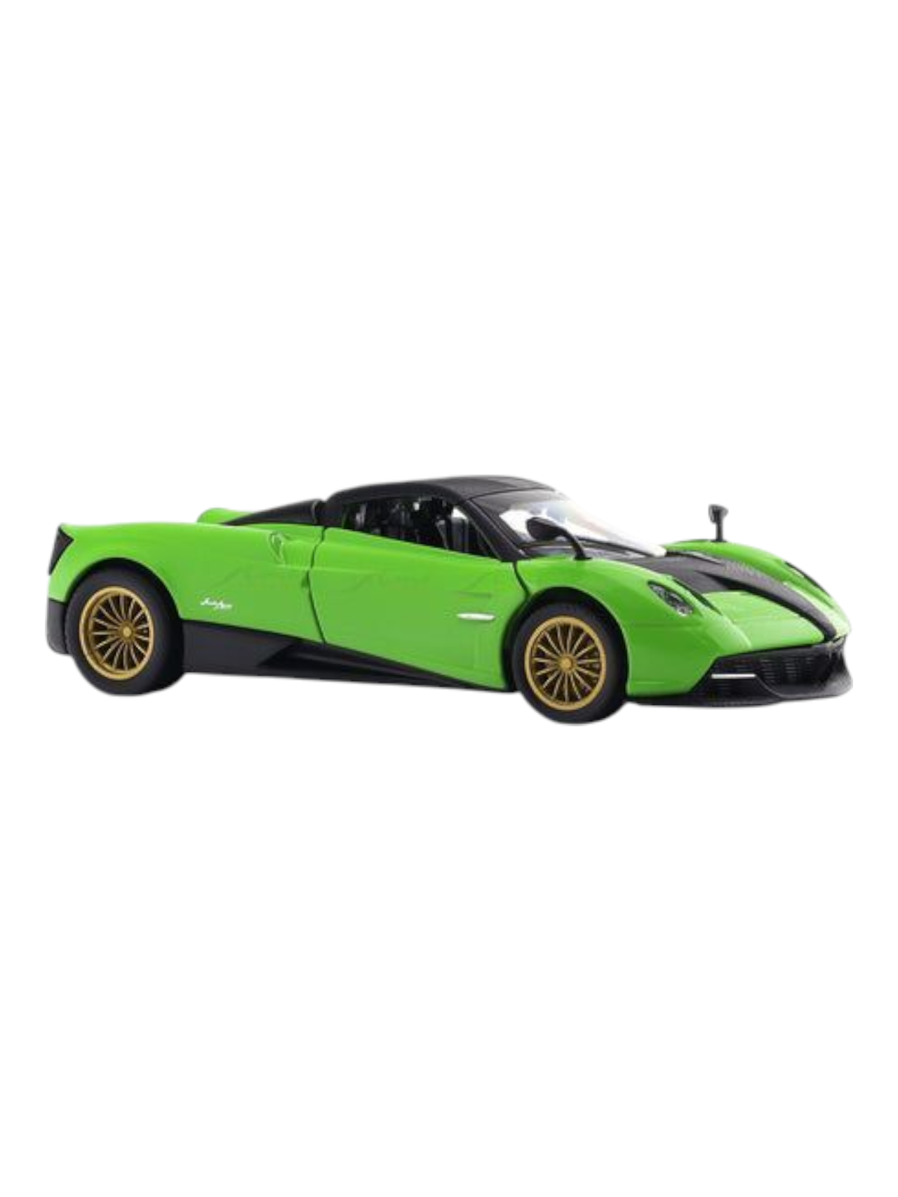 MSZ Pagani Huayra Green 1:32 licensed pullback diecast Scale Model car