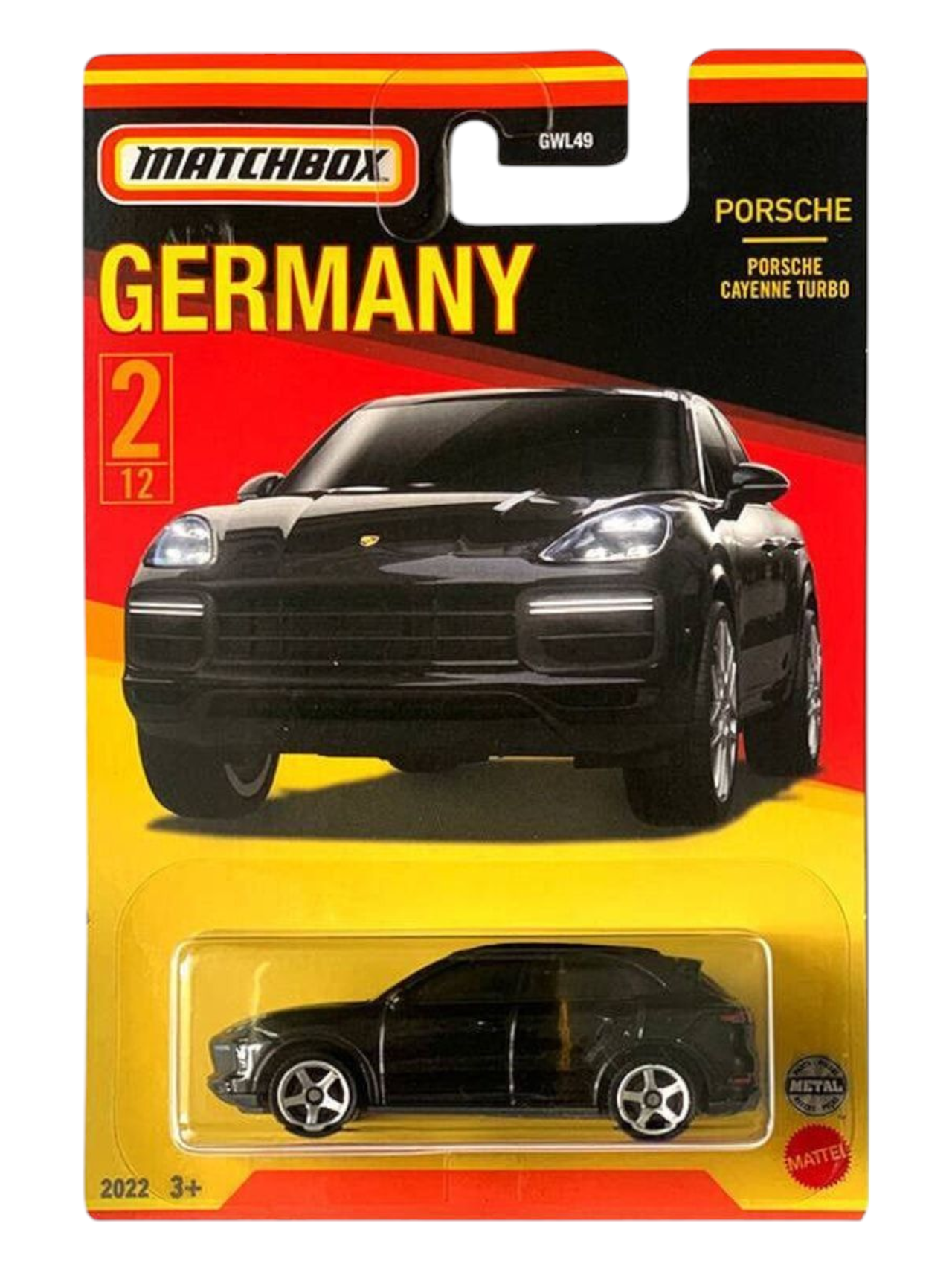 Matchbox Germany Porsche Cayenne Turbo 1:64 Scale