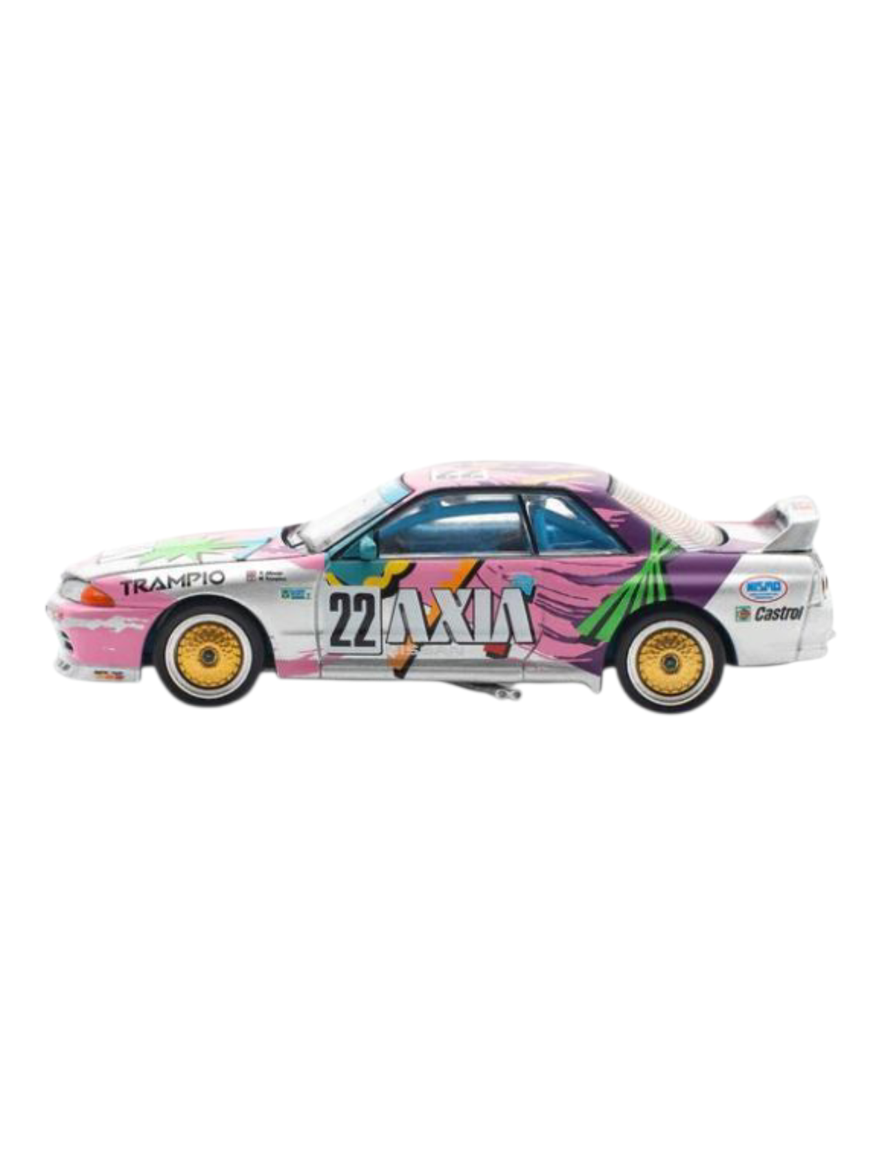 Pop Race Nissan Skyline GTR R32 #Group A PR64-103 1:64 Scale