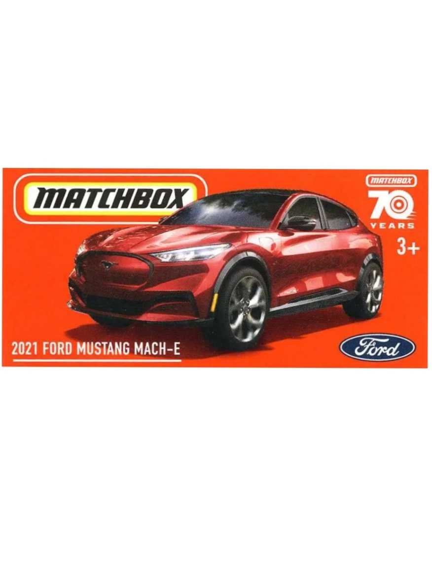Matchbox 70 Years Anniversary 2021 Ford Mustang Mach-E Mainline 1:64 Scale