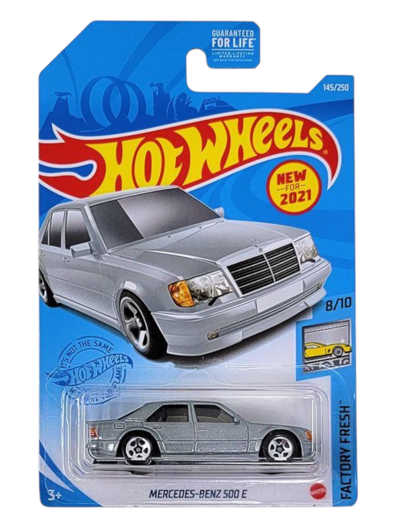 HotWheels Mercedes-Benz 500 E Imported Mainline 1:64 Scale