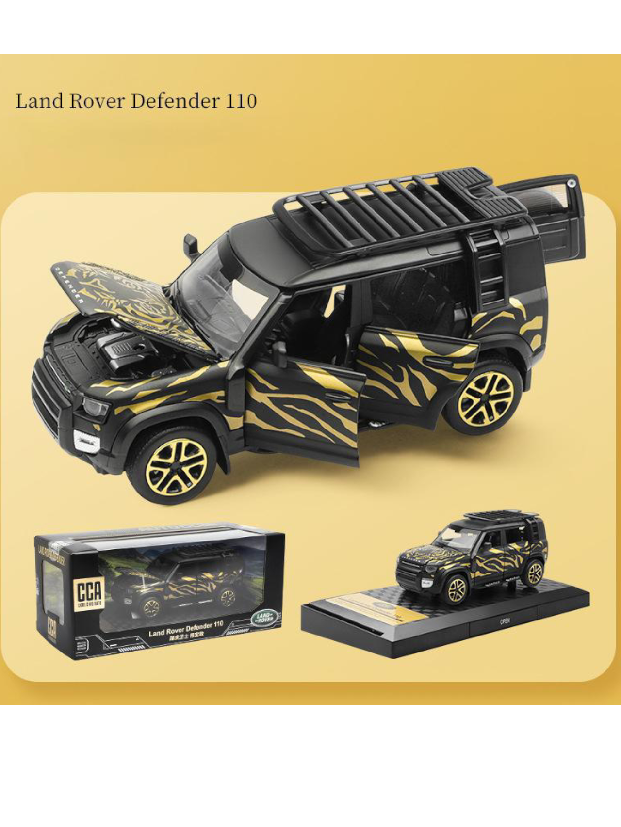 CCA Land Rover Defender 110 1:32 Scale Diecast