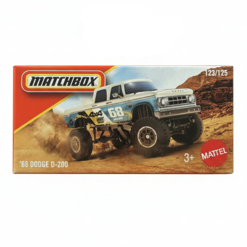Matchbox No. 123 'Dodge D-200 1:64 Scale Diecast Model
