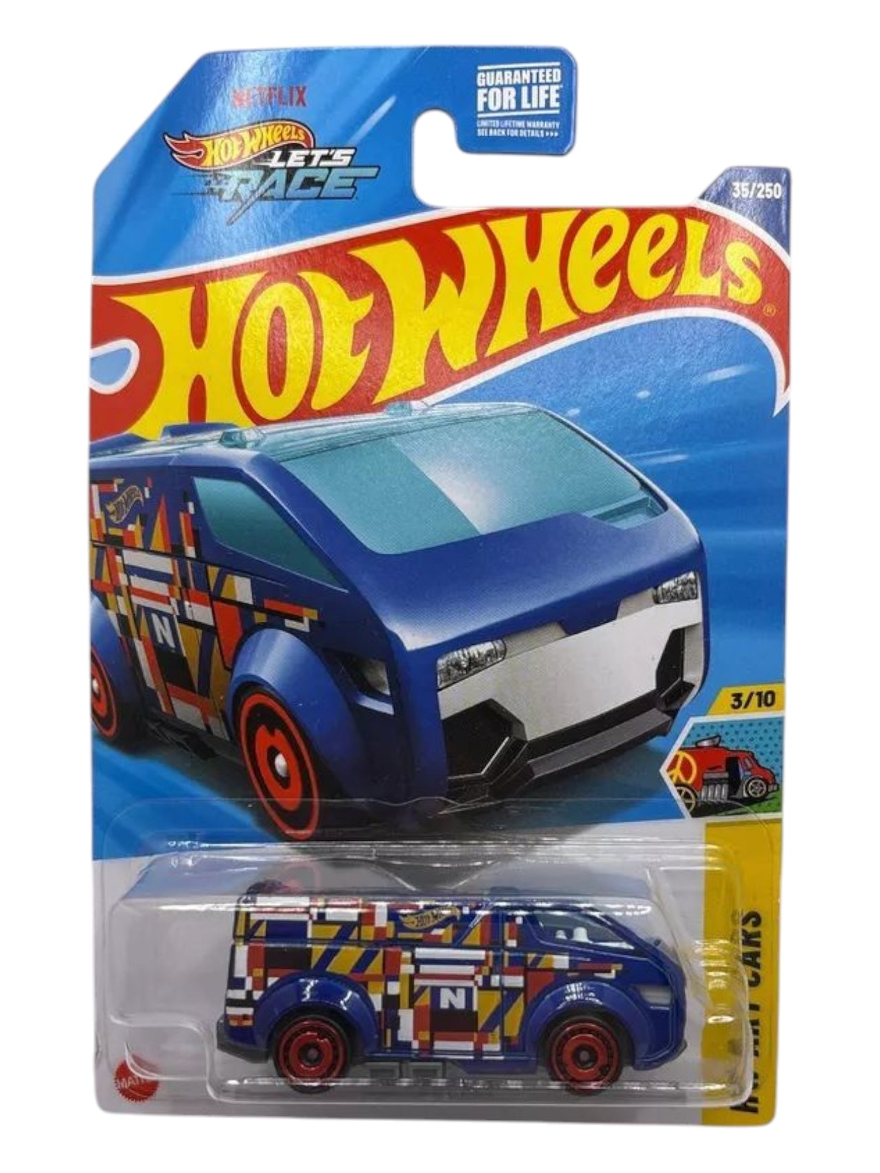 Hotwheels the vanster (blister damage car mint condition) imported mainline 1:64 Scale