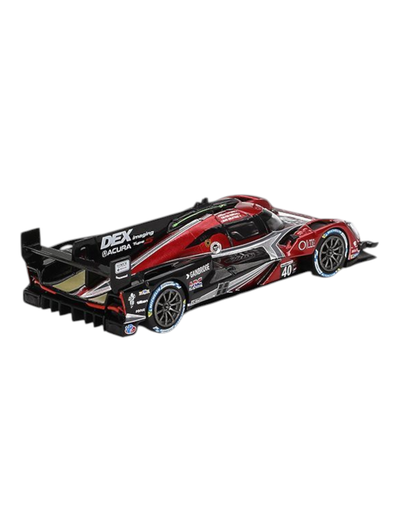 Mini GT Acura ARX-06 GTP #40 (2024 IMSA Sebring 12Hrs Winner No.40 DEX Imaging) 1:64 Scale
