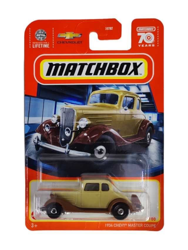 Matchbox Pre-Owned 70 Years Anniversary 1934 Chevy Master Coupe Mainline 1:64 Scale