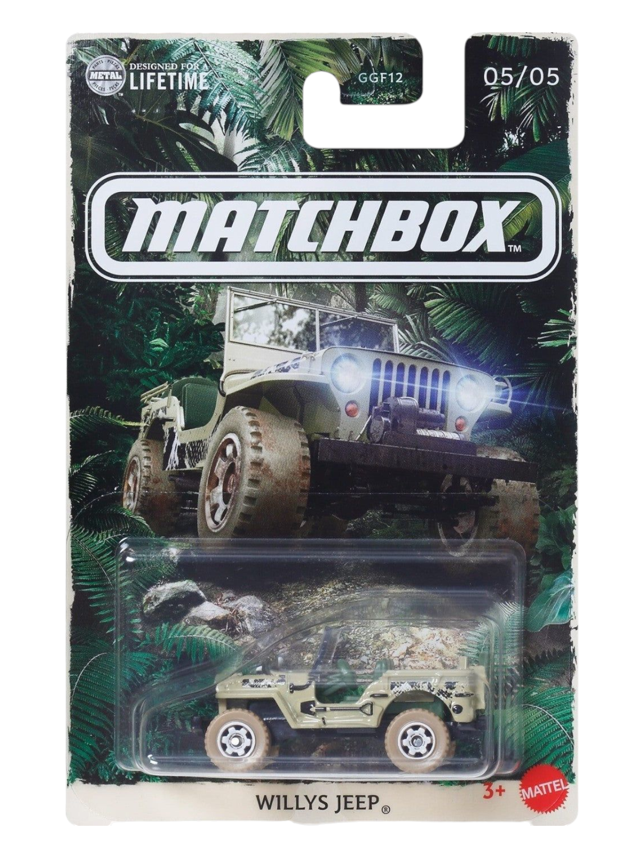 Matchbox Willys Jeep Imported Mainline Card Art 1:64 Scale