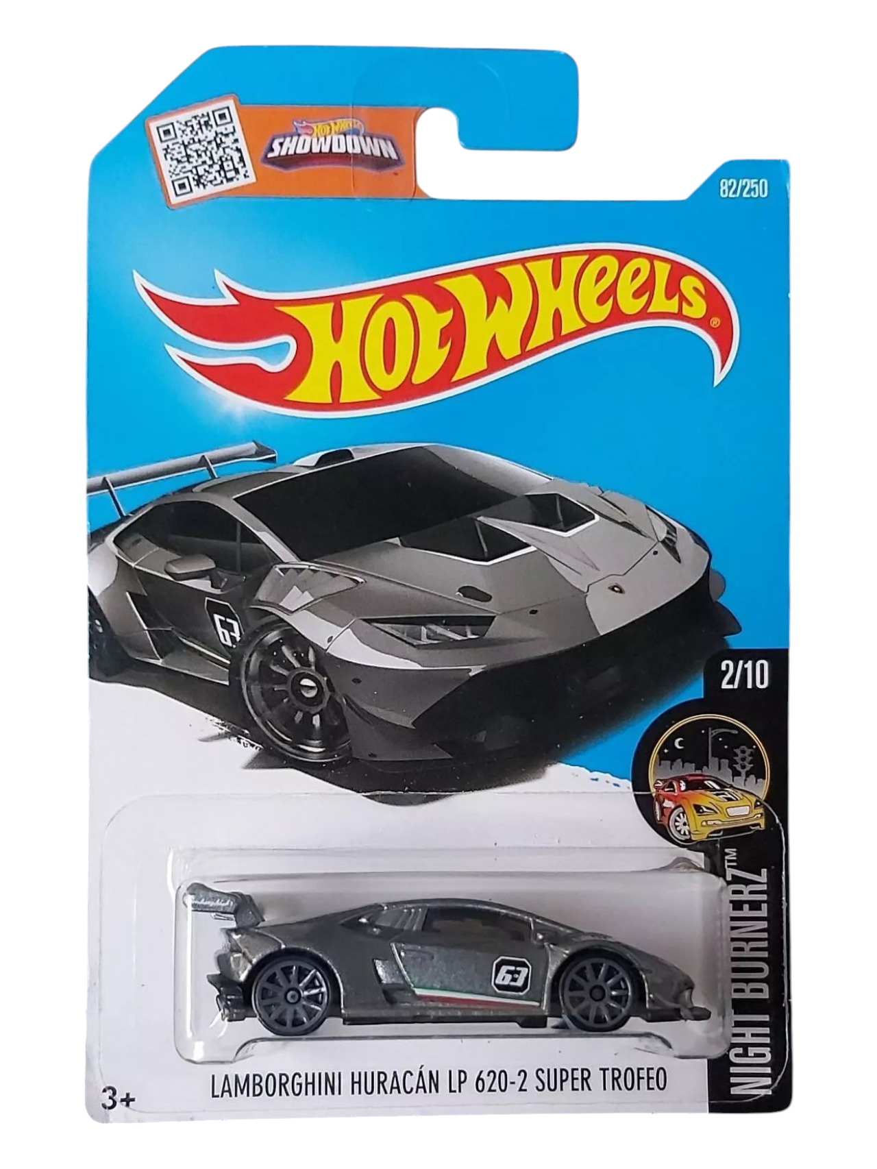 HotWheels Lamborghini Huracan LP 620-2 Super Trofeo Imported Mainline 1:64 Scale