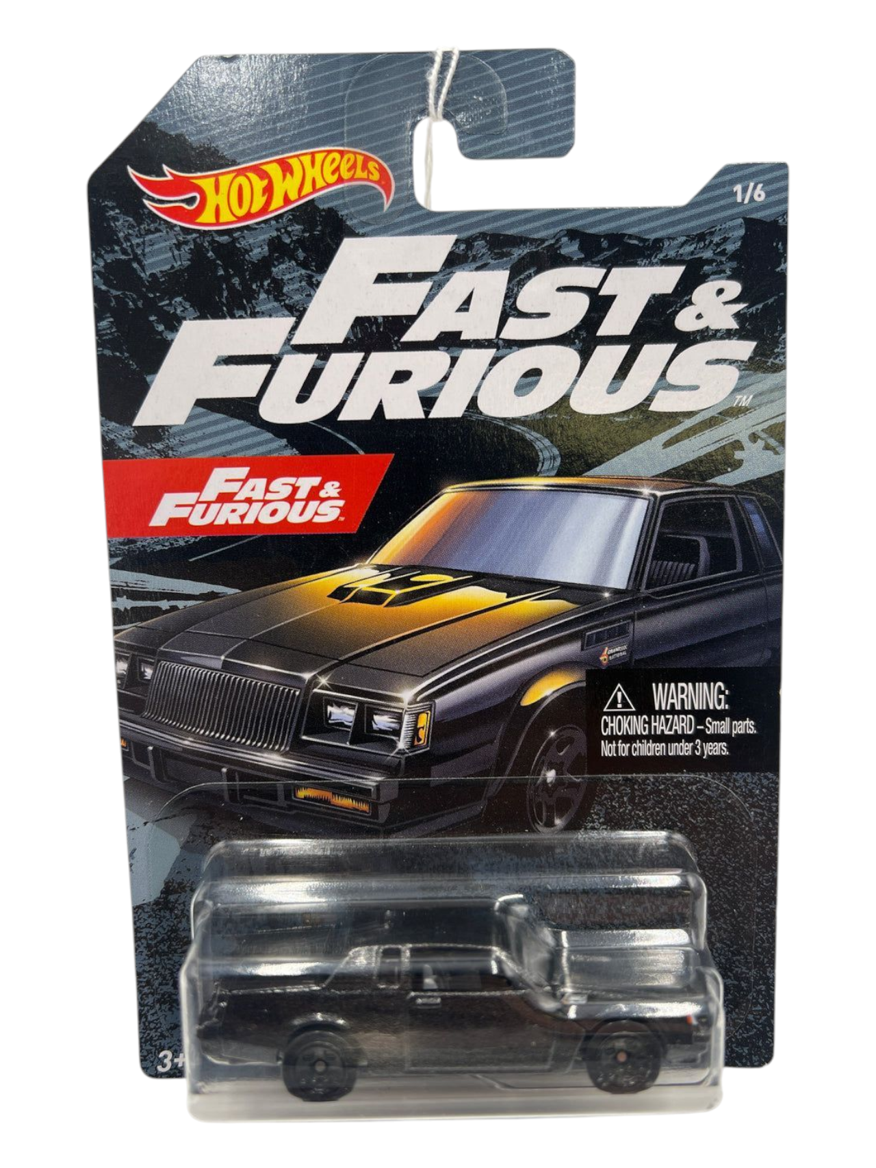 HotWheels Fast and Furious Buick Grand National Imported Mainline Card Art 1:64 Scale