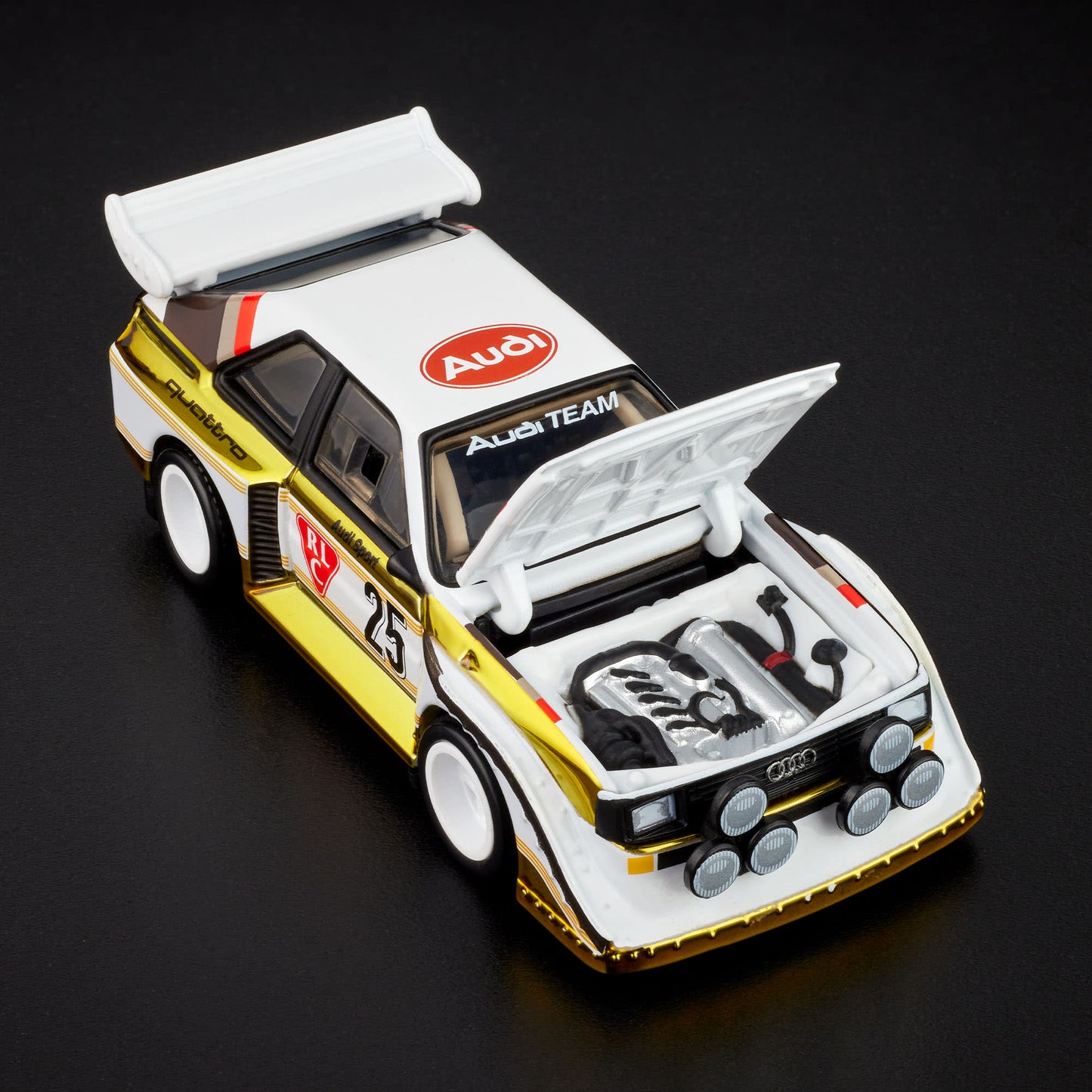 HotWheels RLC 1985 audi sport Quattro s1 imported 1:64 Scale