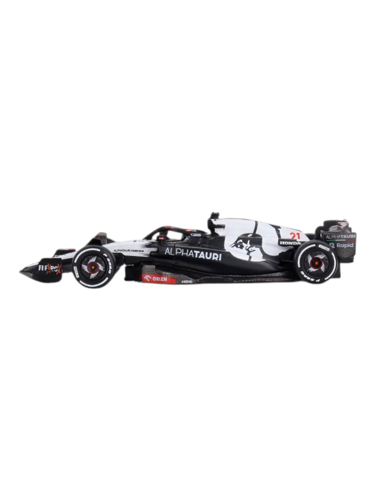 Mini GT AlphaTauri AT04 #21 2023 F1 2023 Australian GP Nyck de Vries 1:64 Scale