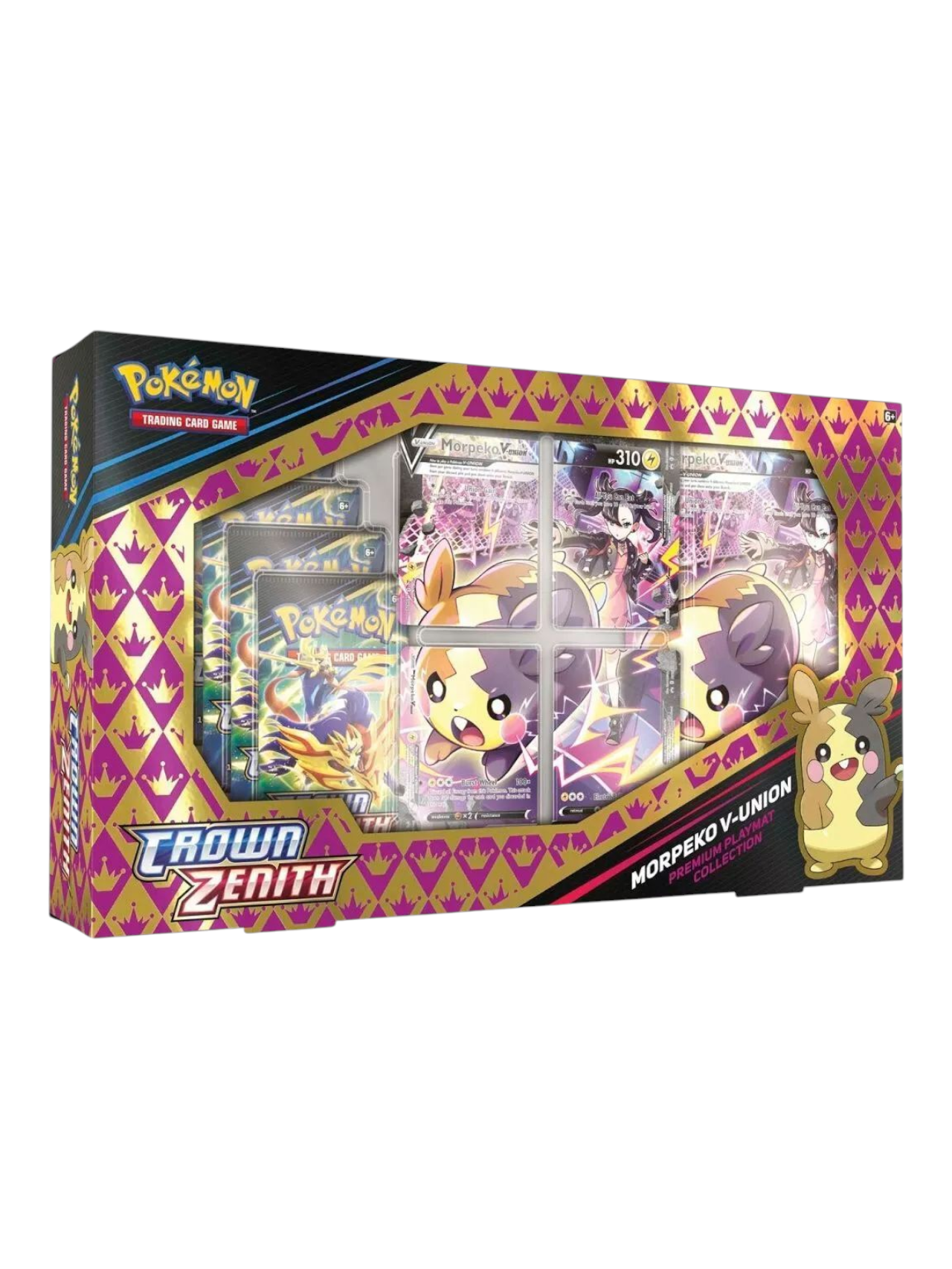 Pokemon TCG Crown Zenith Morepeko V-Union Premium Playmat Collection