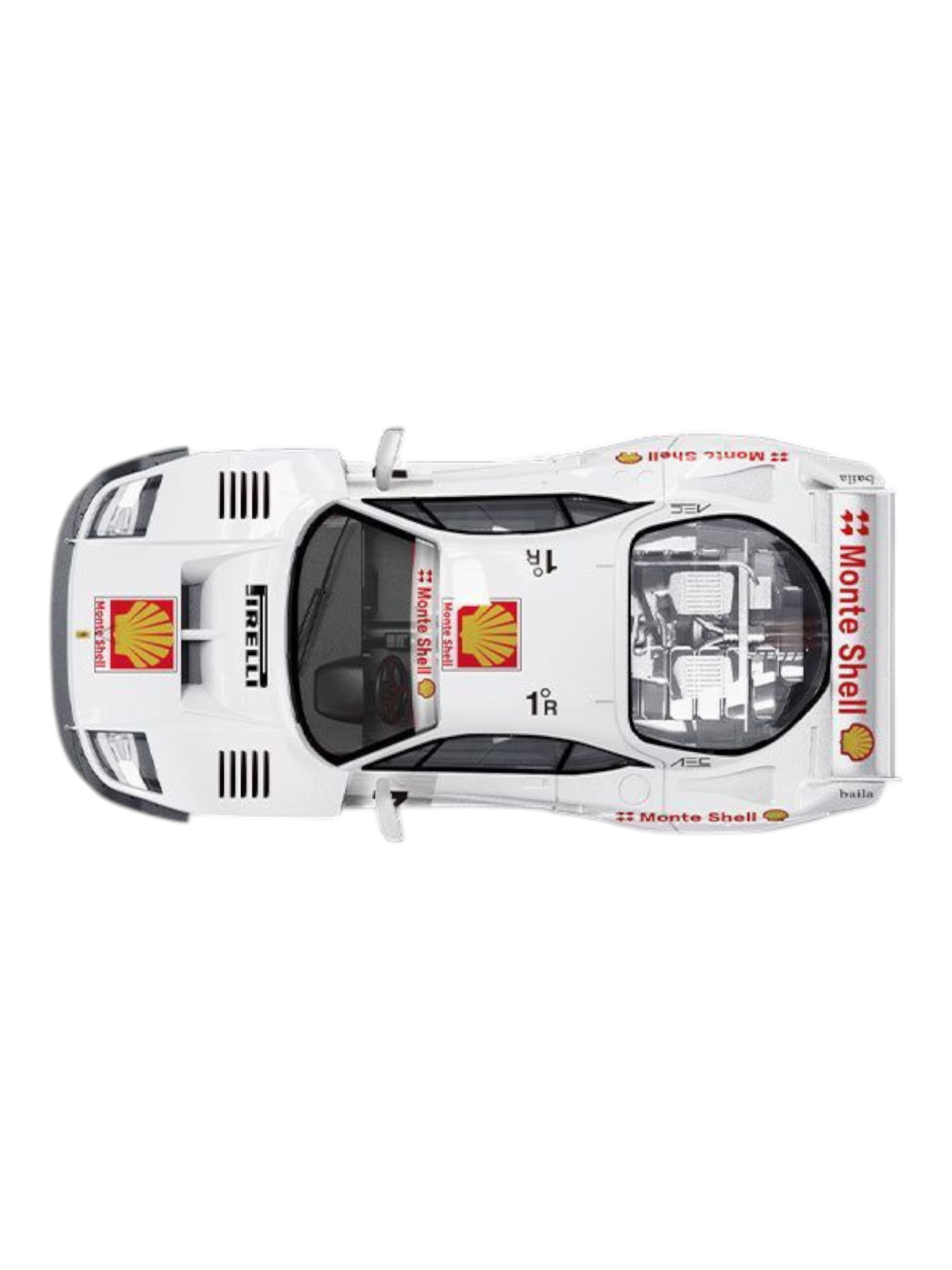 Supcar Ferrari F40 1:64 Scale (With Acrylic Case)