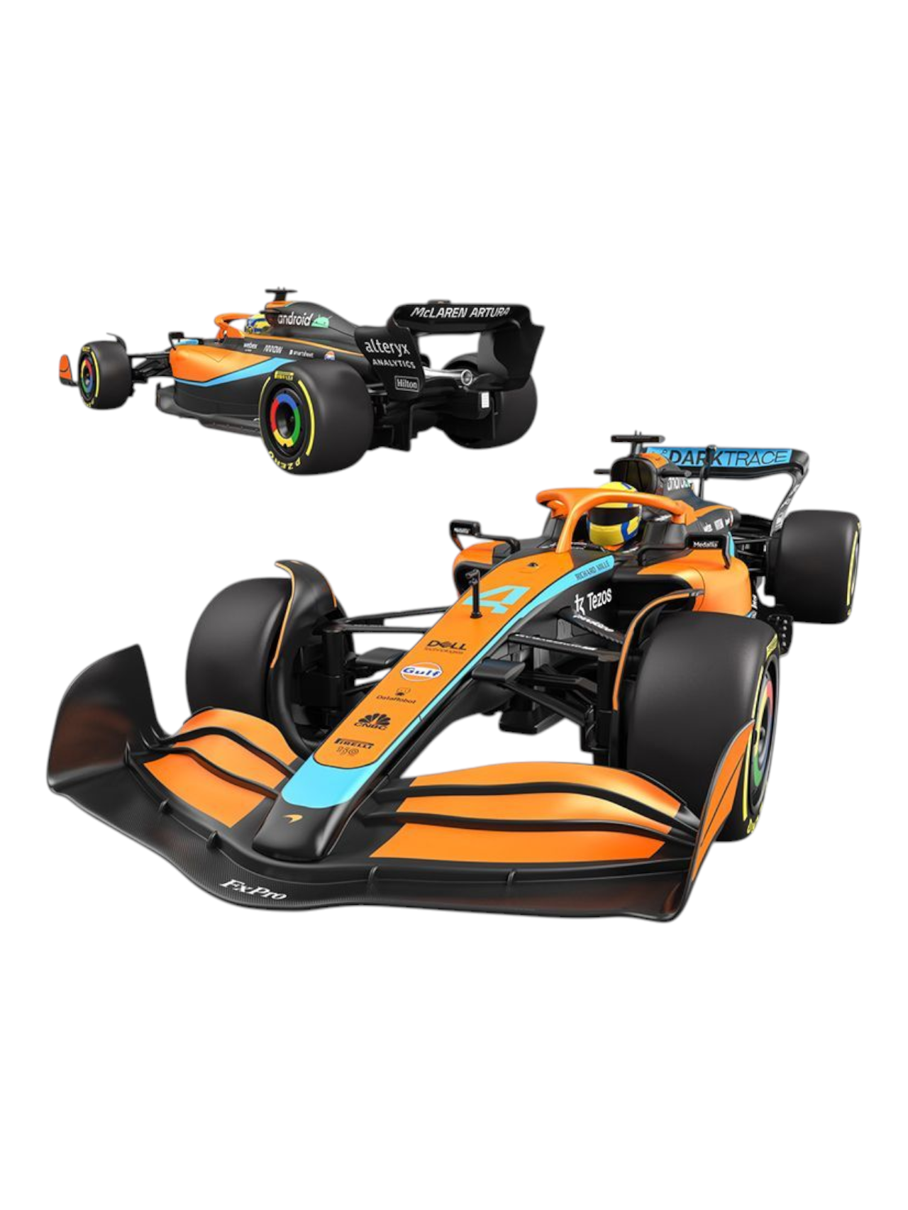 Rastar Mclaren F1 MCL 36 2022 Emilia Romagna Grand Prix Remote Control (Official Licensed Product)