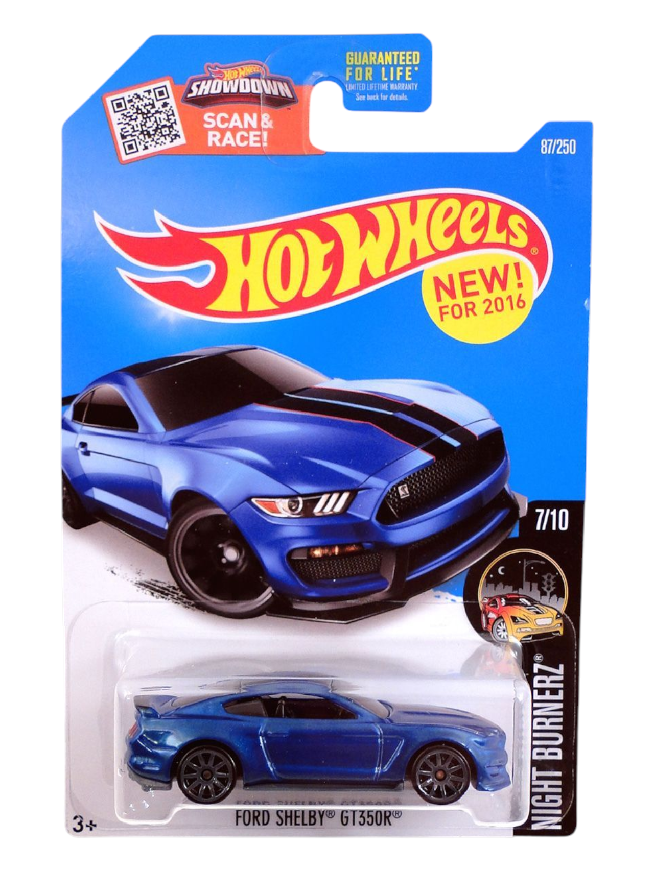 HotWheels Ford Shelby GT350R Imported Mainline 1:64 Scale