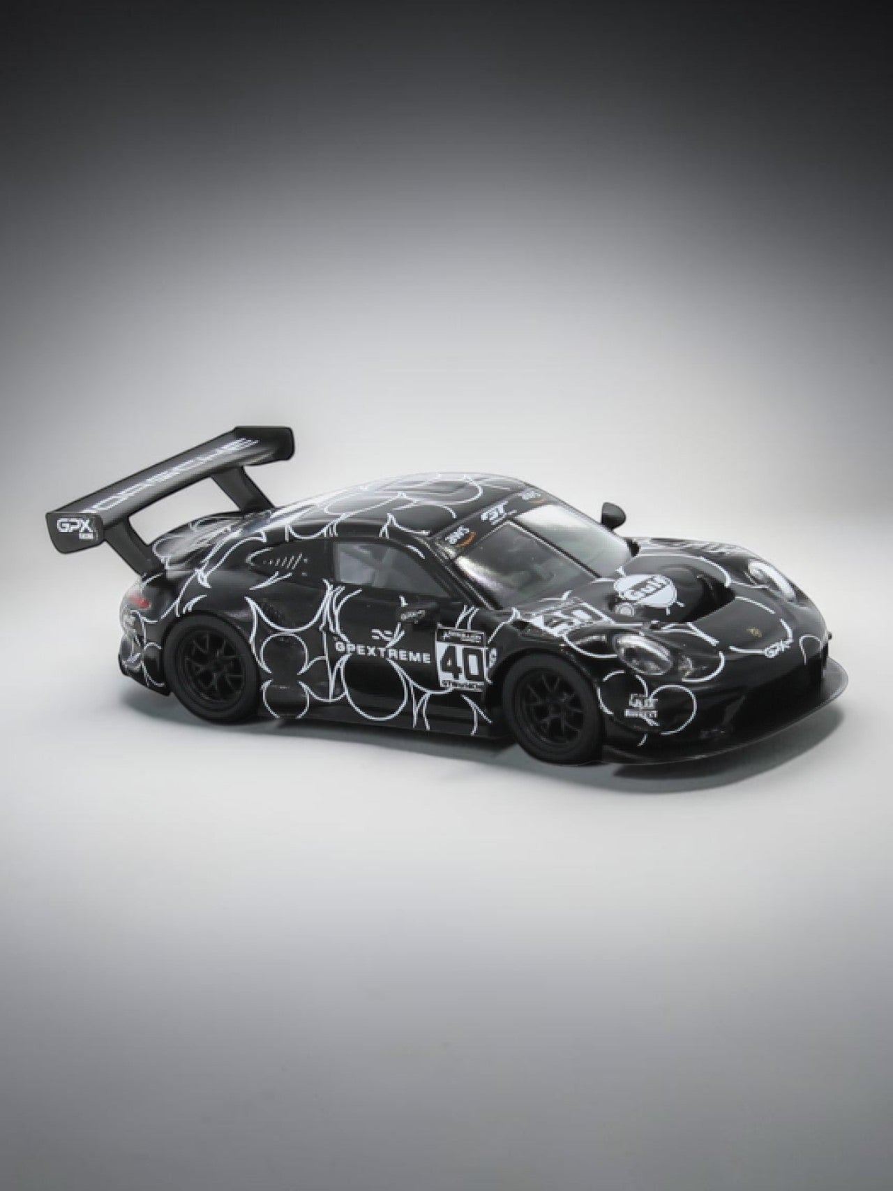 SPARKY"Porsche GT3 R GPX Racing – “The Club” Paul Ricard Practice Edition Die-Cast Model Car 1:64 Scale