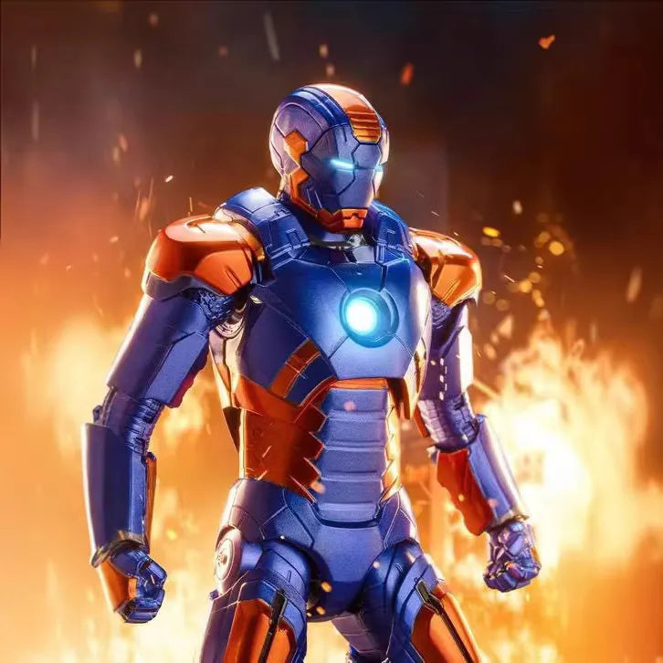 ZD TOYS "Marvel Studios Infinity Saga Iron Man Mark 1/10 Scale Die-Cast Collectible Action Figure Code-1906-27