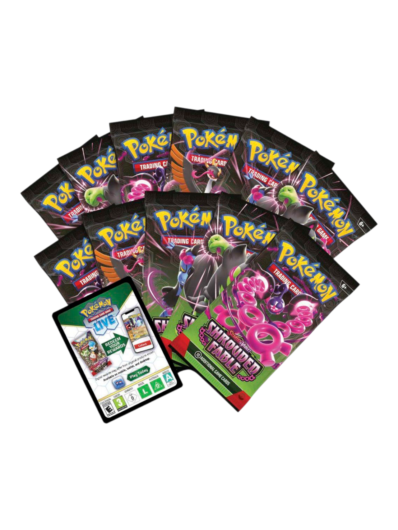 Pokemon Scarlet and Violet Shrouded Fable Elite Trainer Box ETB (English)