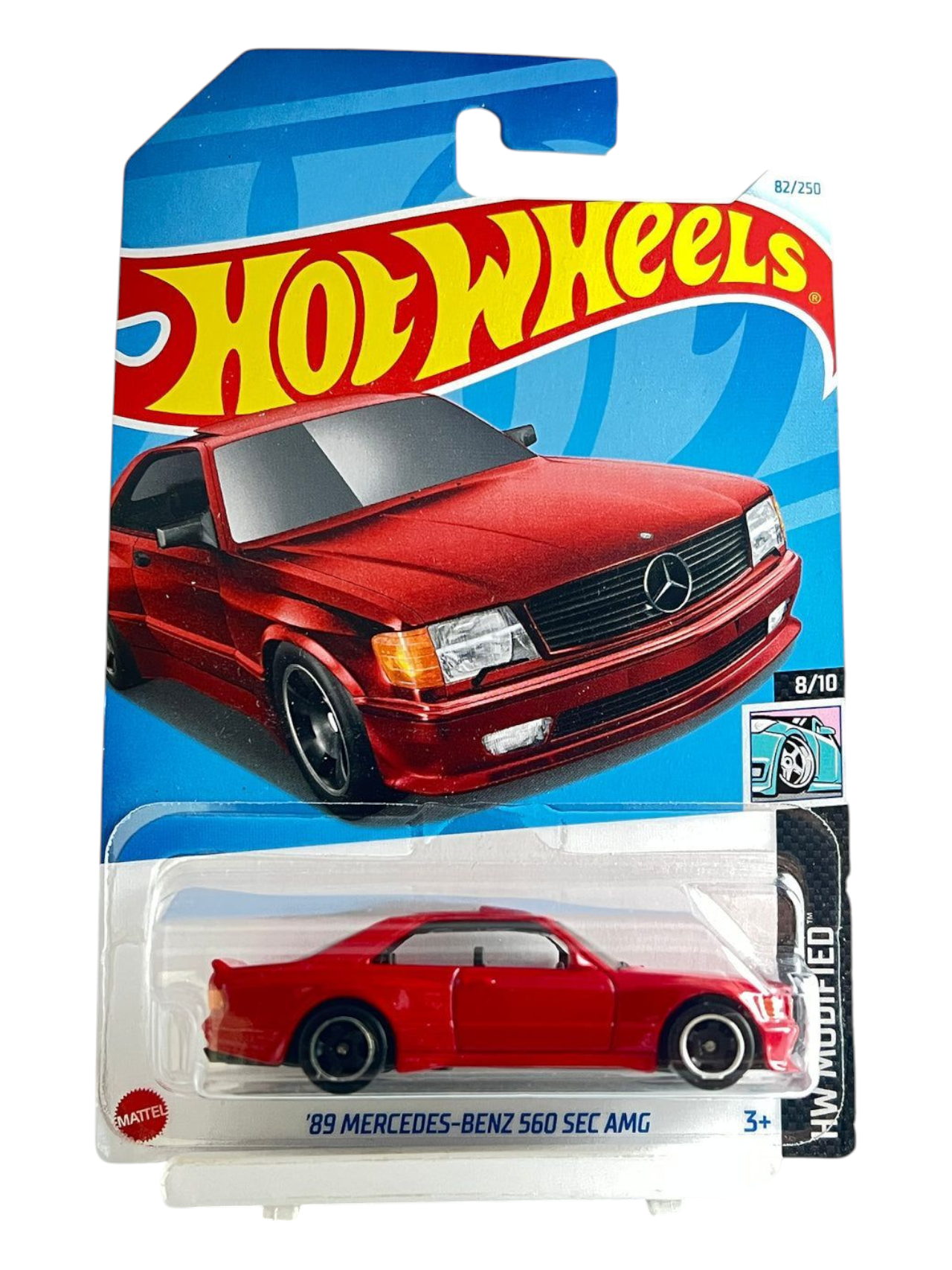 HotWheels 89 Mercedes-Benz 560 Sec AMG Imported Mainline 1:64 Scale