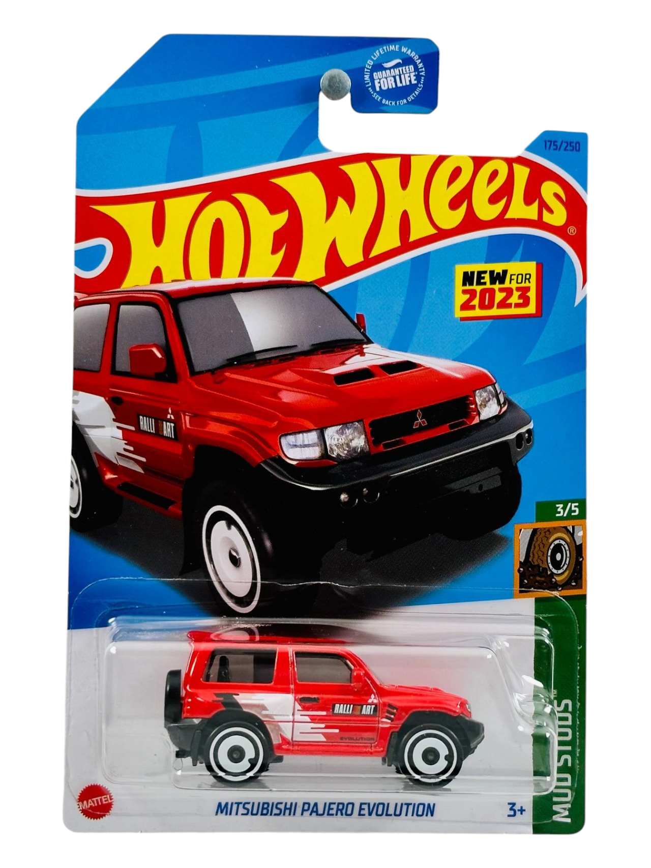 HotWheels Mitsubishi Pajero Evolution Imported Mainline 1:64 Scale