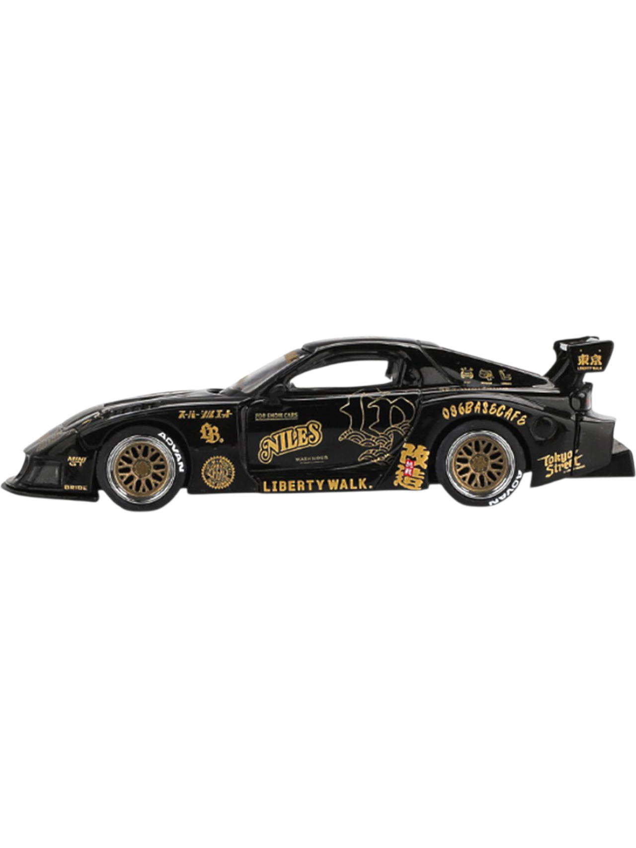 Mini GT Mazda RX-7 LB-Super Silhouette FD-NILES MGT01101 1/64 Diecast ( No.1101)