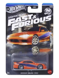 HotWheels Silver Series Graphic Remix Fast and Furious Nissan Silvia (S15) Imported Mainline Card Art 1:64 Scale