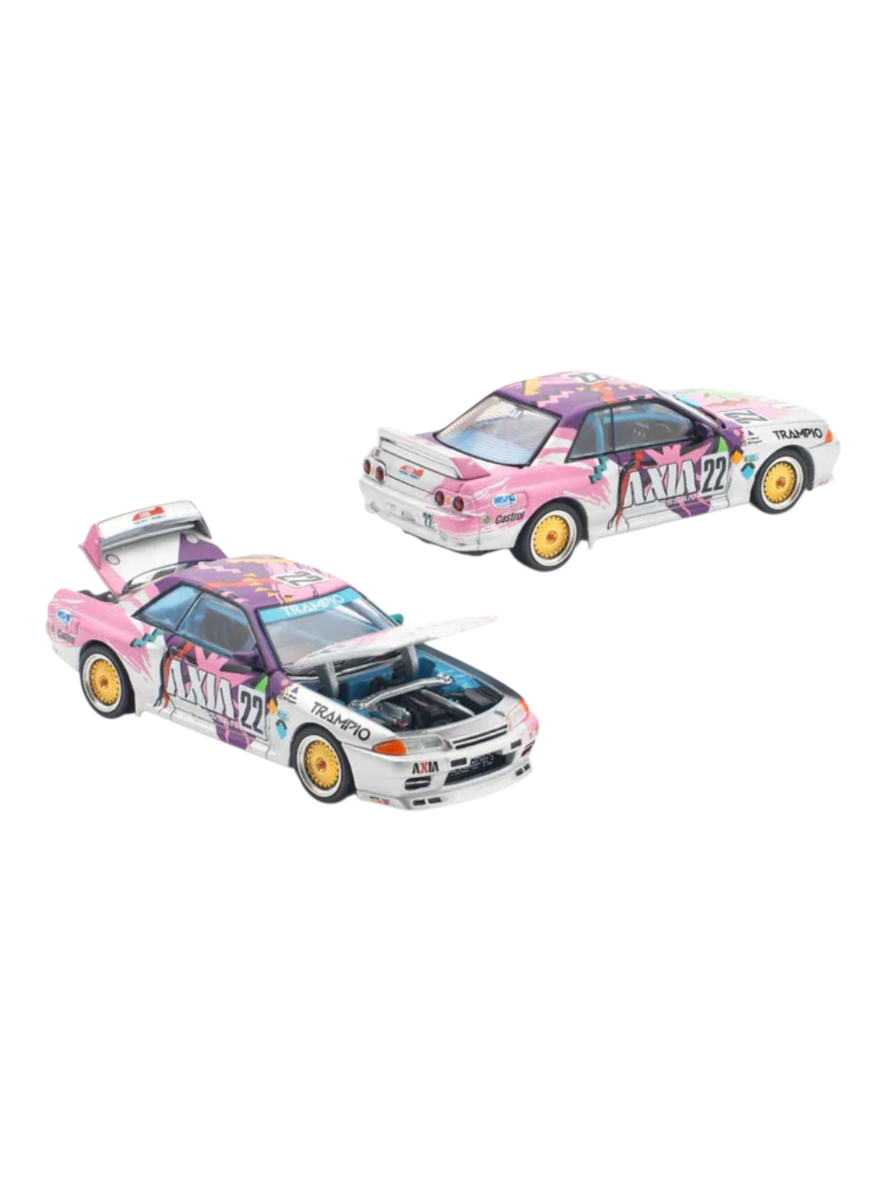 Pop Race Nissan Skyline GTR R32 #Group A PR64-103 1:64 Scale – Toy