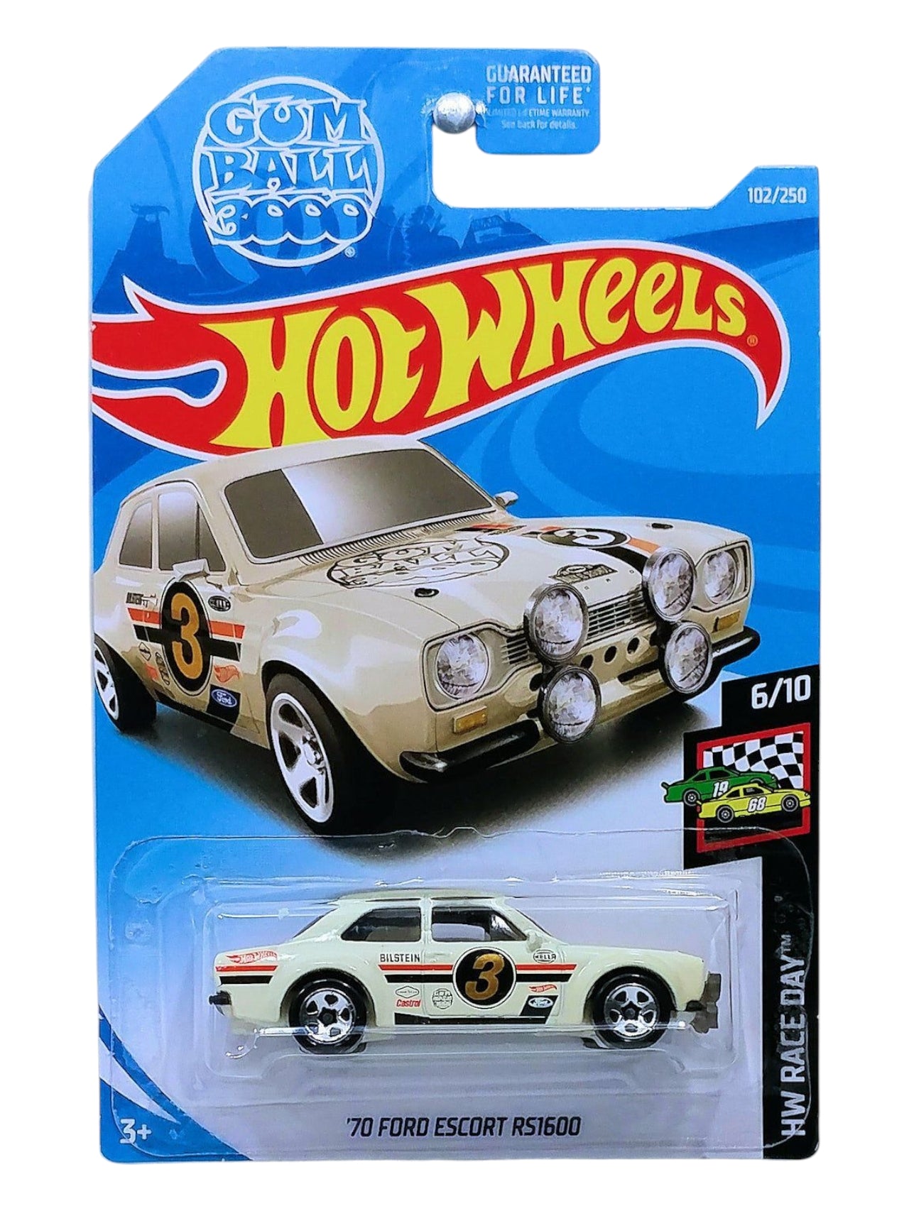 Hotwheels '70 ford escort rs1600 imported mainline 1:64 Scale