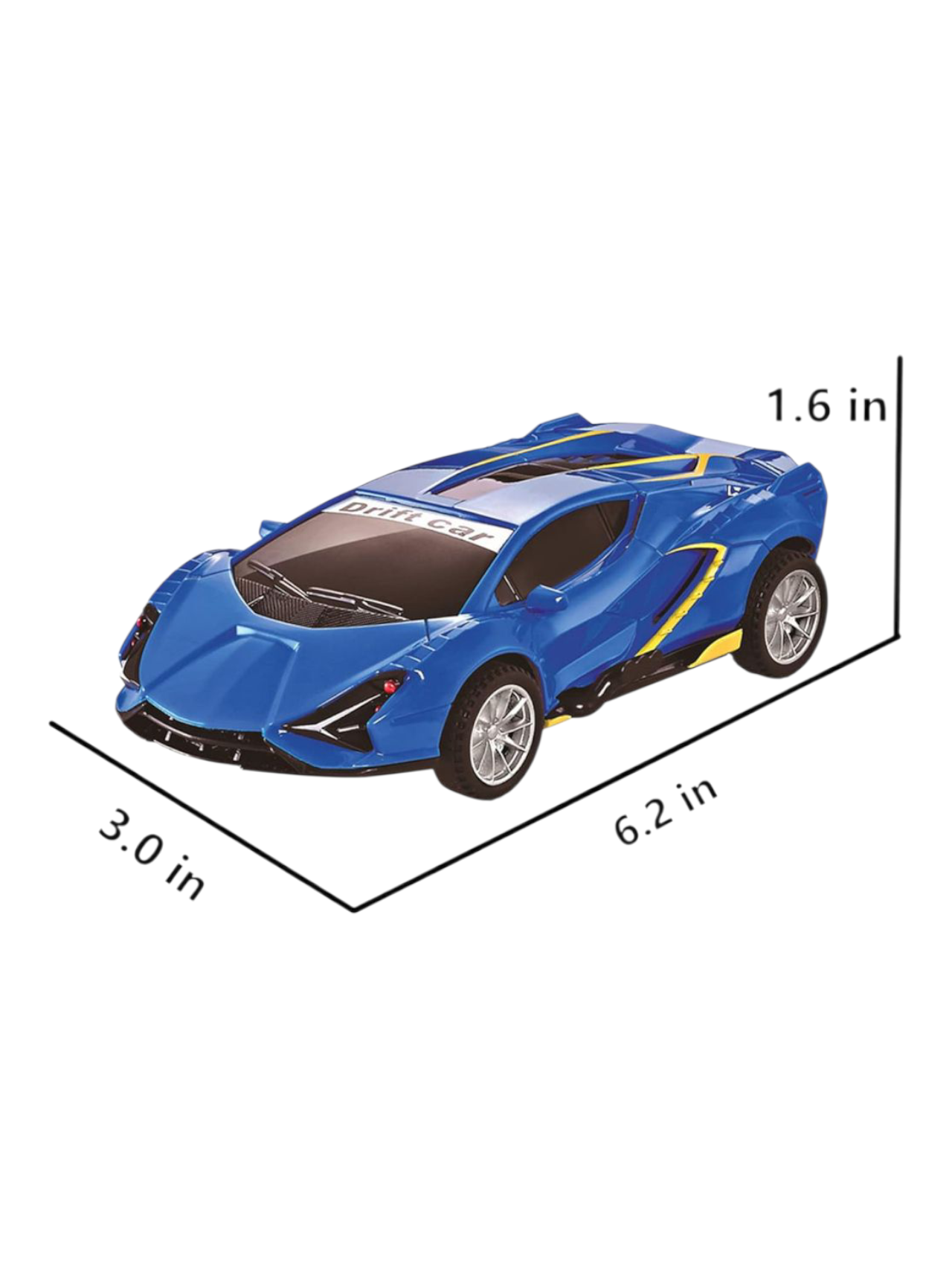 Super Speed Lamborghini Sports Dynamic Drift Car 1/32 Designs may vary