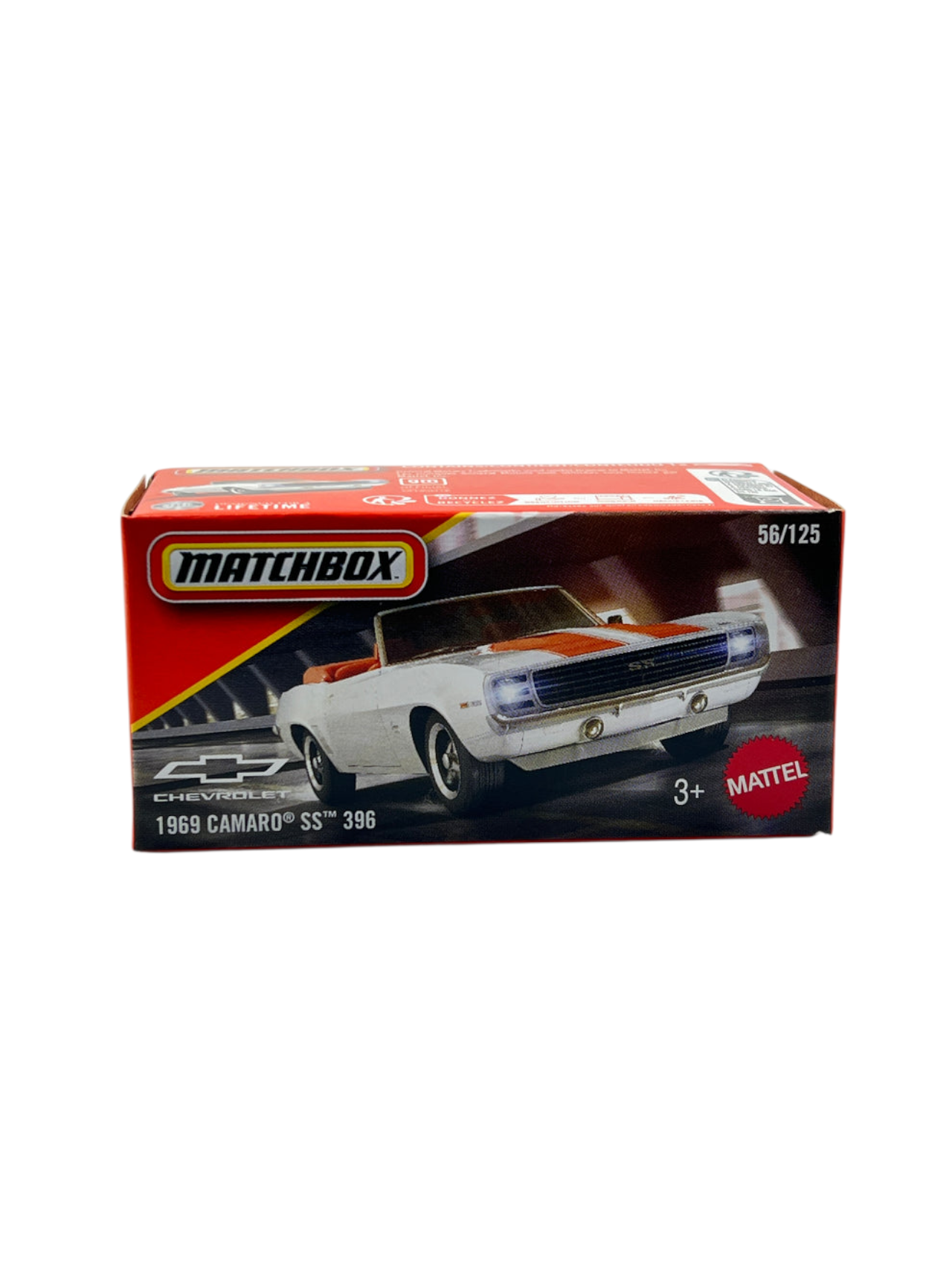 Matchbox 1969 Camaro SS 396 No 56 Mainline 1:64 Scale
