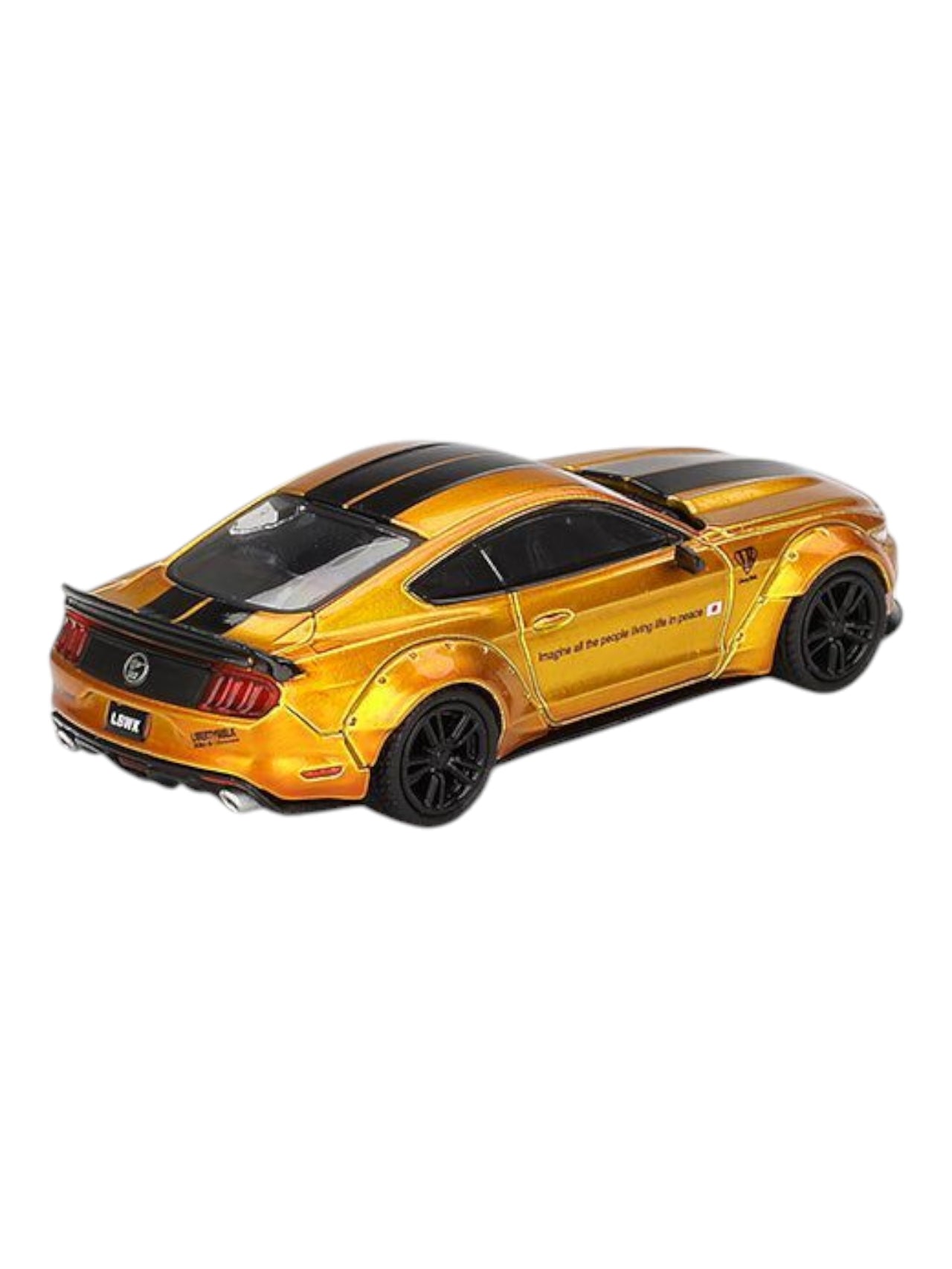 Mini GT LB-Works Ford Mustang LB Gold 1:64 Scale