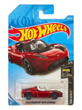 HotWheels Tesla Roadster with Starman Imported Mainline 1:64 Scale