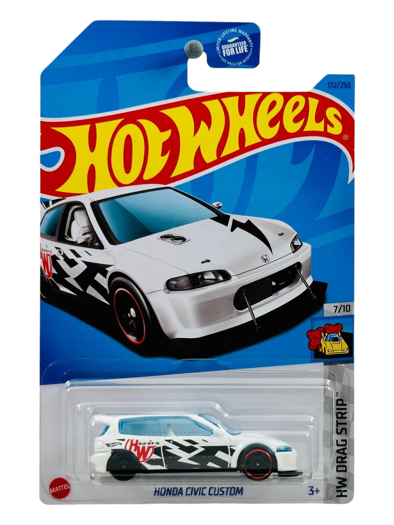 HotWheels Honda Civic Custom Imported Mainline 1:64 Scale