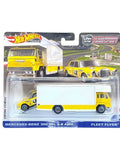 HotWheels Mercedes-Benz 300 sel 6.8 AMG (blister damage car mint condition) imported team transport 1:64 Scale