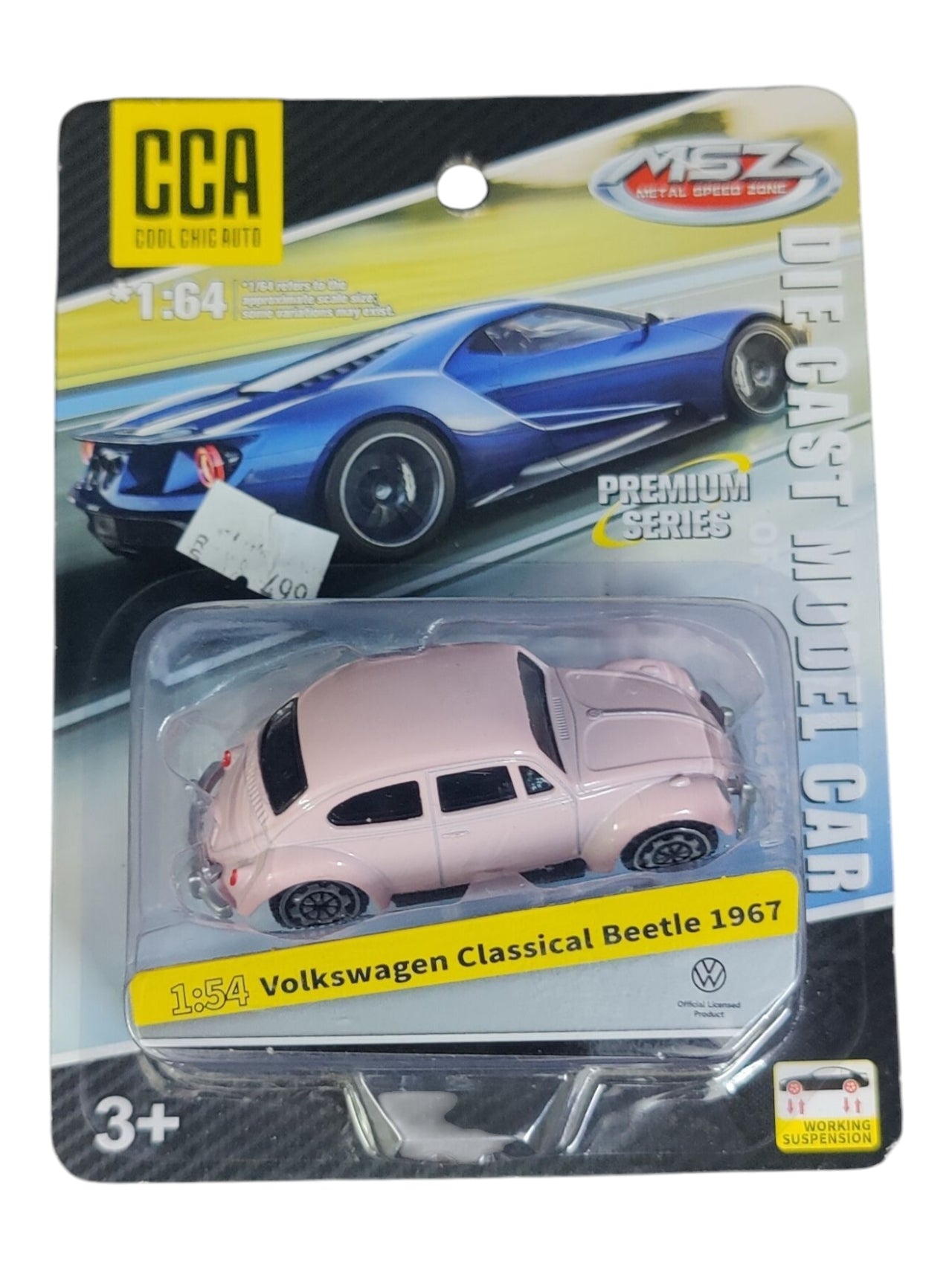 CCA Premium Series Volkswagen Classical Beetle 1967 1:54 Scale