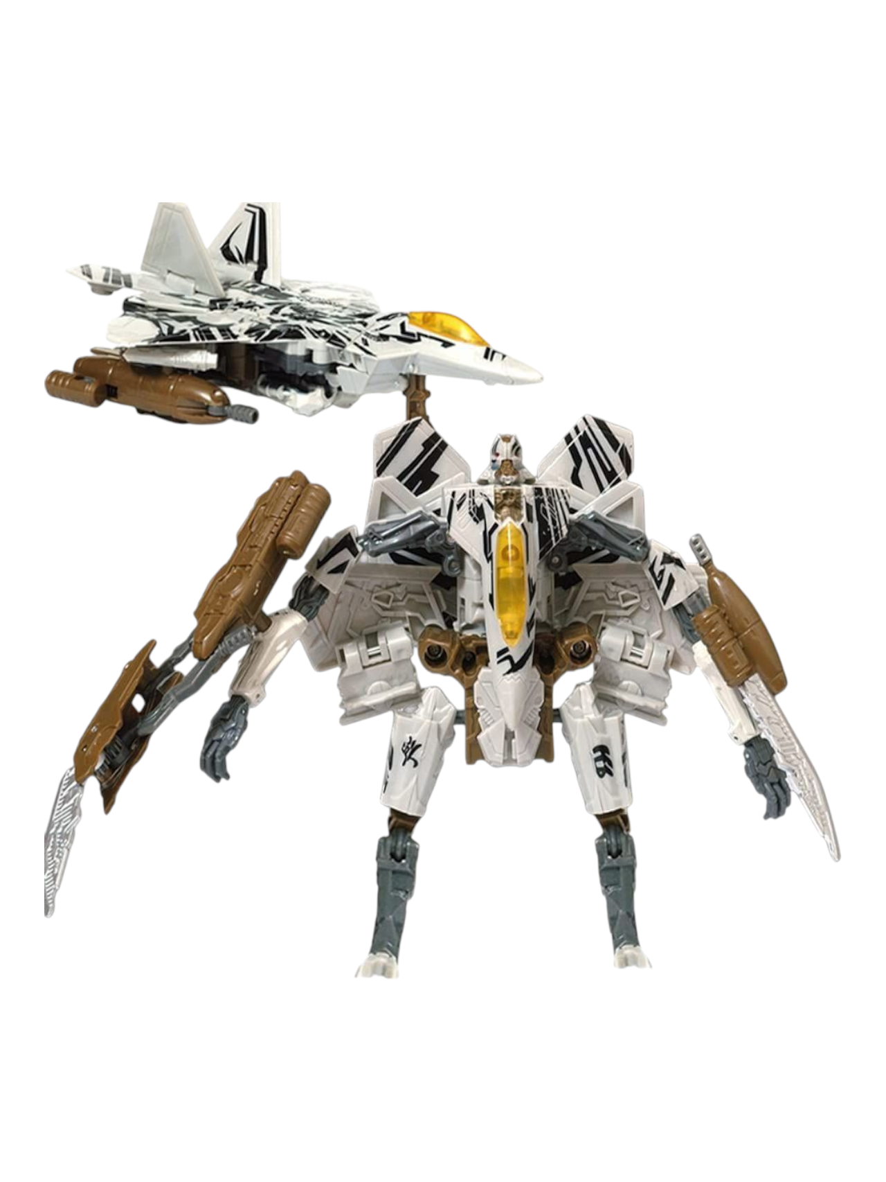 Transformers Star Scream 2 in 1 Robot and Jet (Size 18 cm)