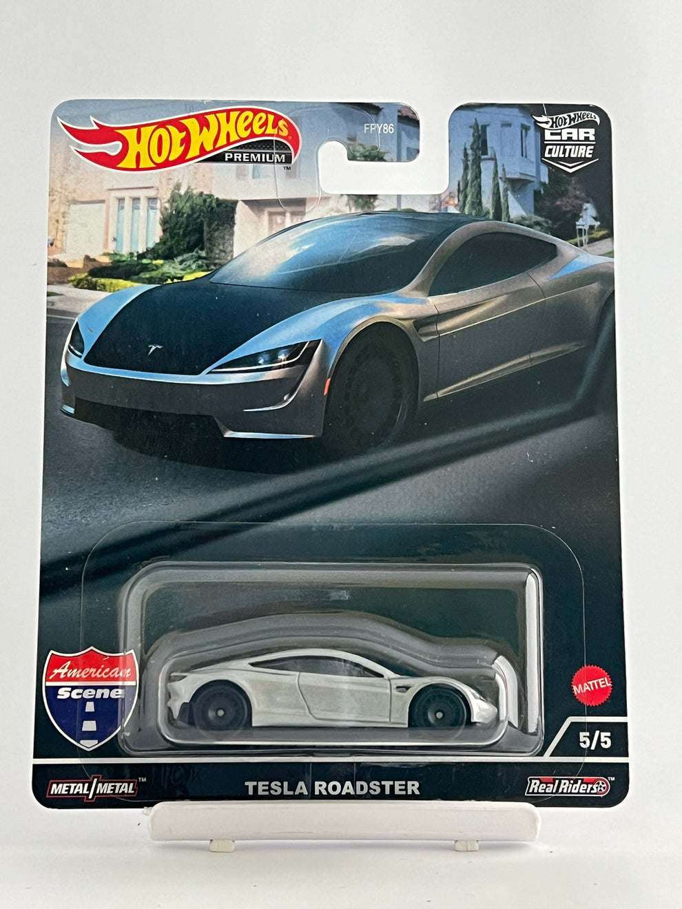 HotWheels Tesla Roadster Imported Premium 1:64 Scale